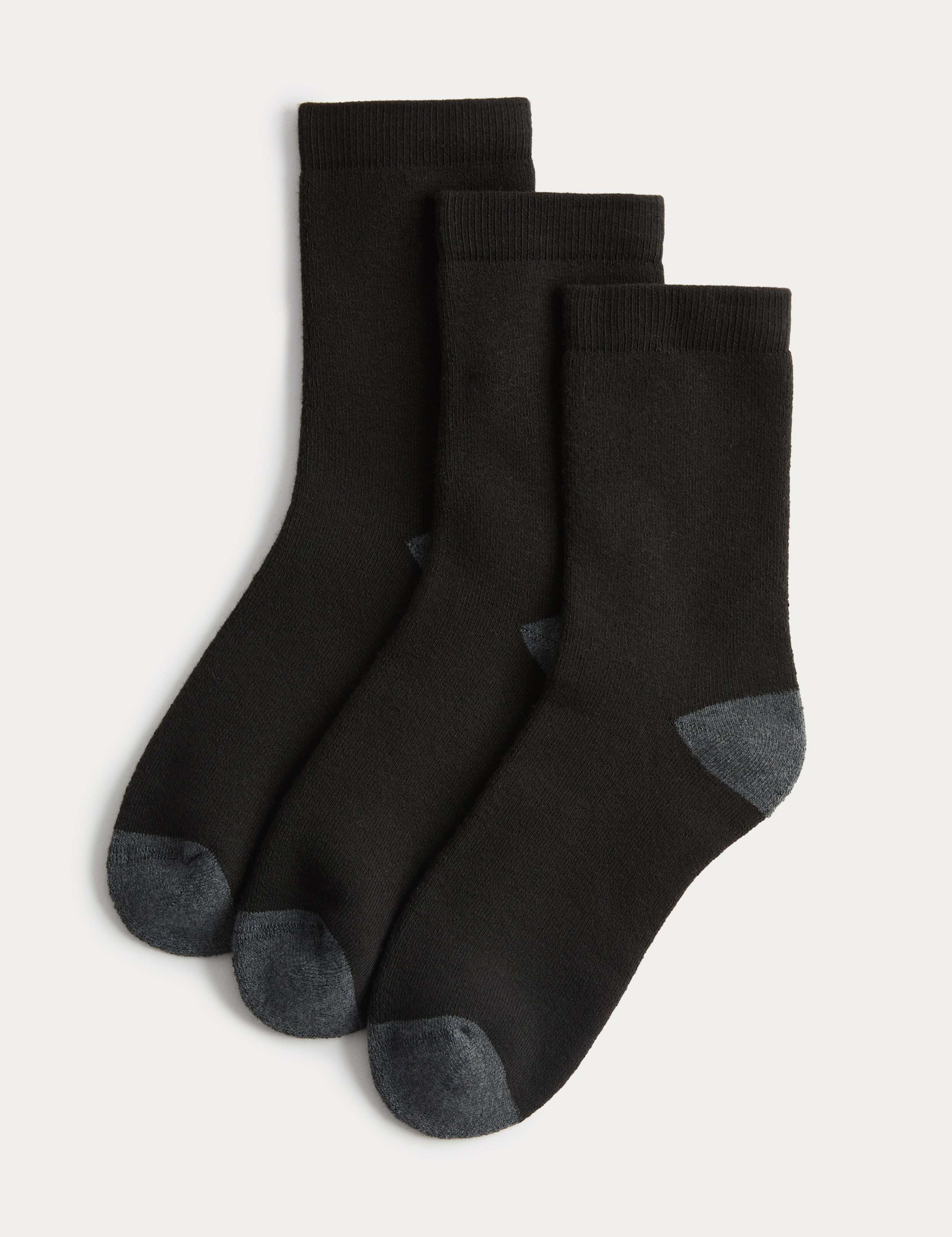 3pk Heatgen™ Thermal Ankle Socks (8½ Small to 10½ Large) 1 of 2