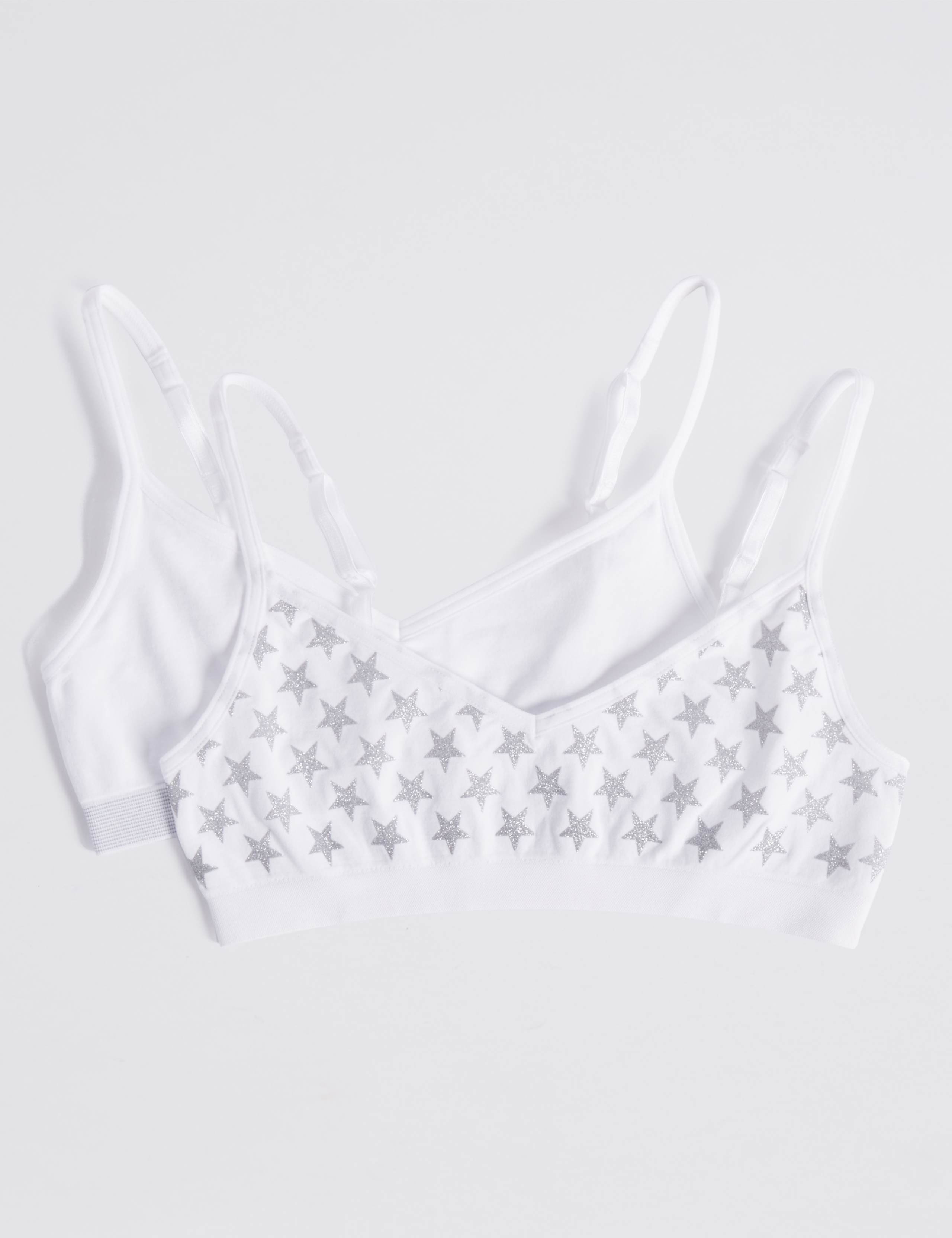 Seamfree Crop Tops. (6-16 Years) 1 of 2