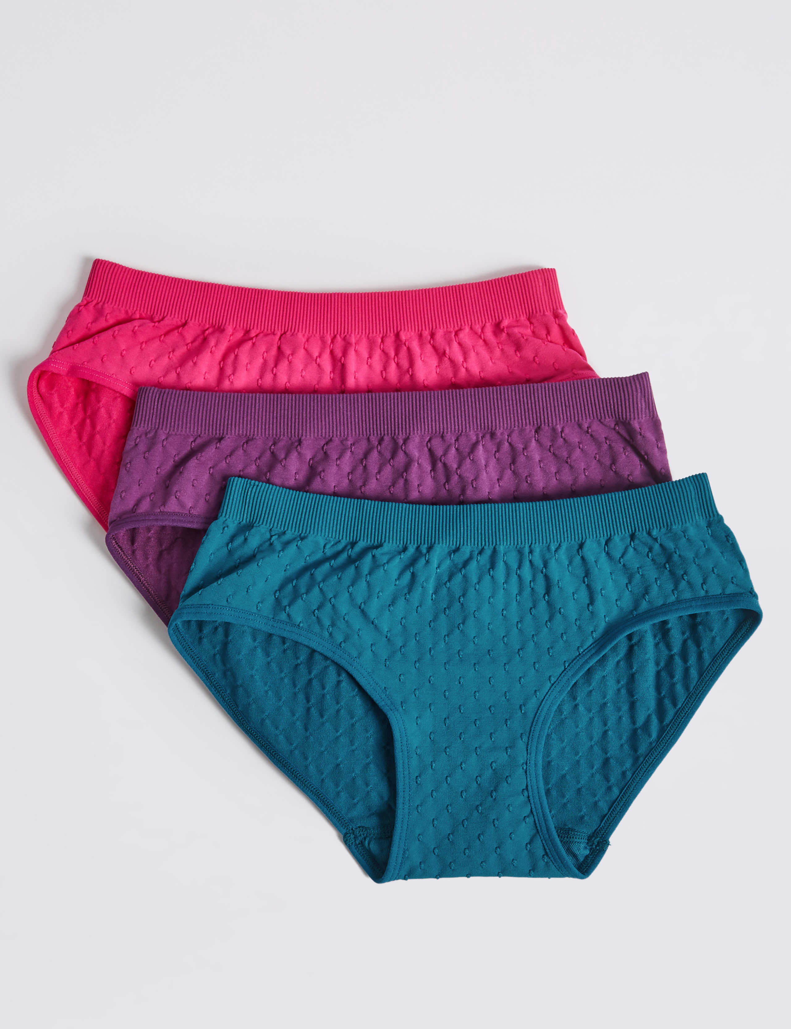 Seamfree Jacquard Bikini Knickers (6-16 Years) 2 of 2