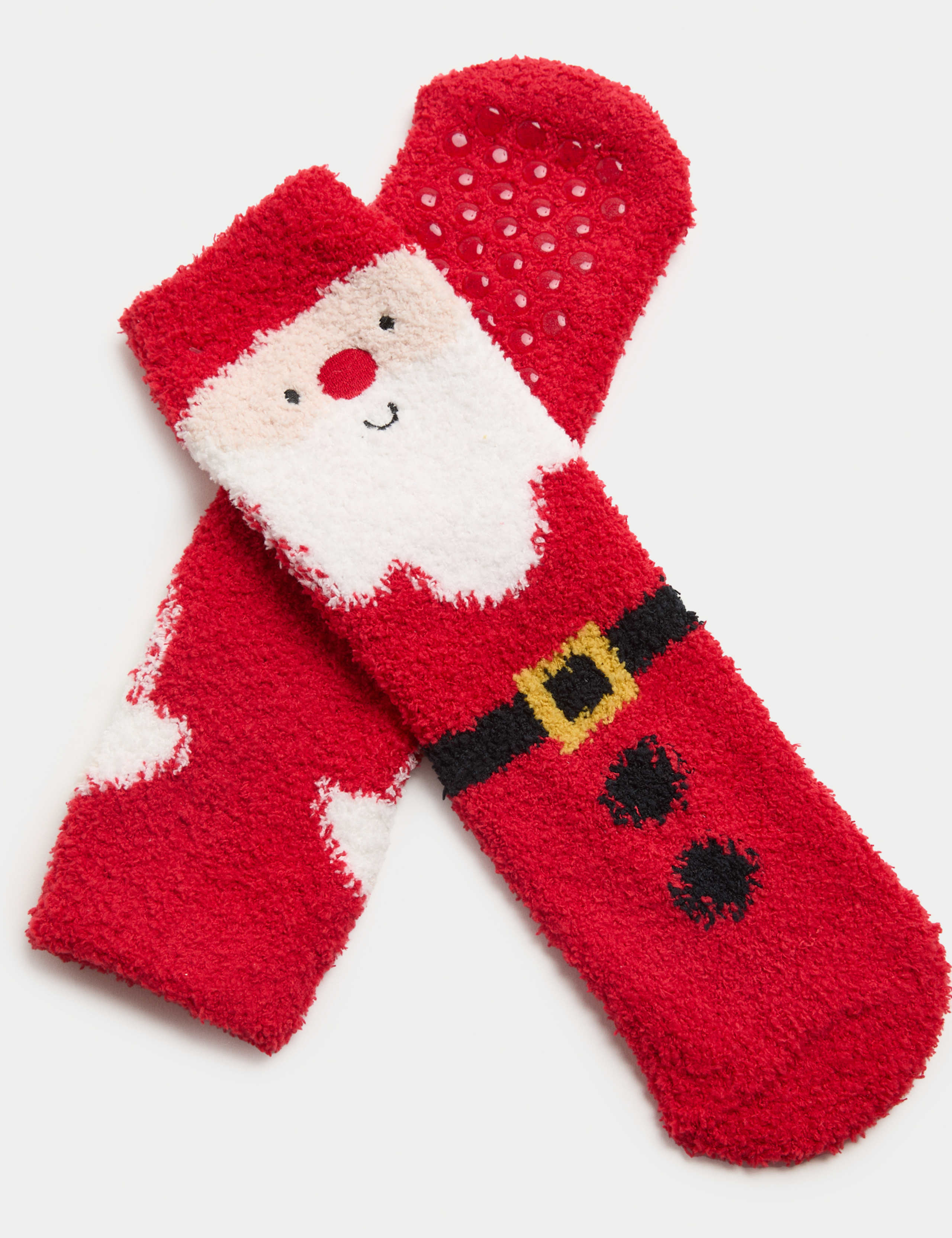 Cosy Santa Slipper Socks in a Box (6 Small - 7 Large) 2 of 2