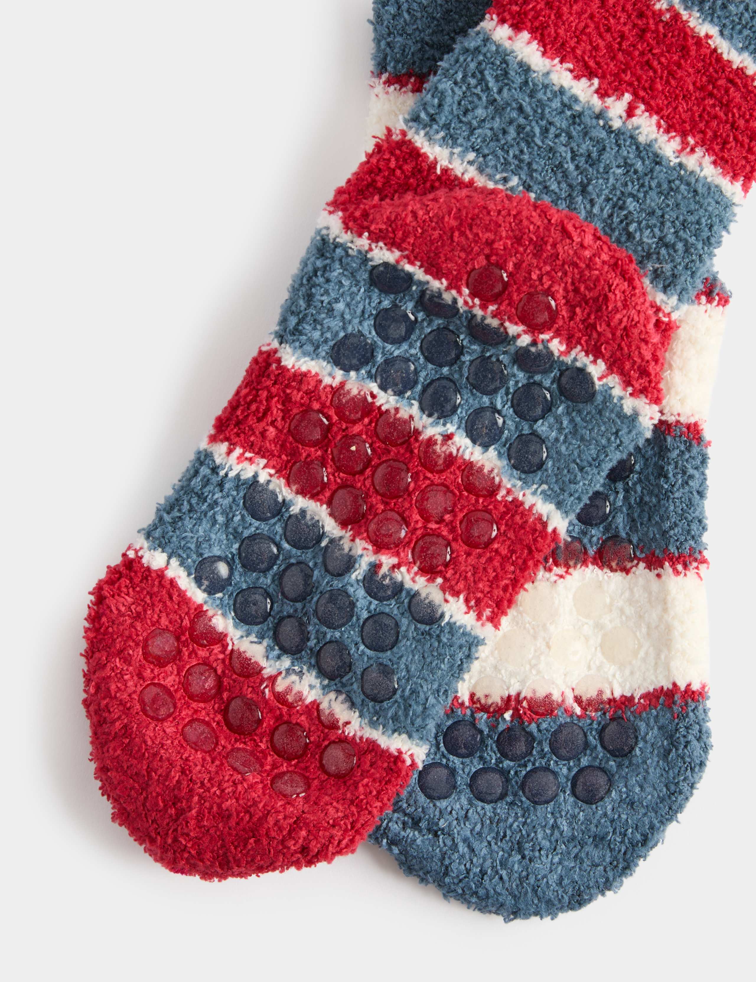 Striped Cosy Slipper Socks 2 of 2