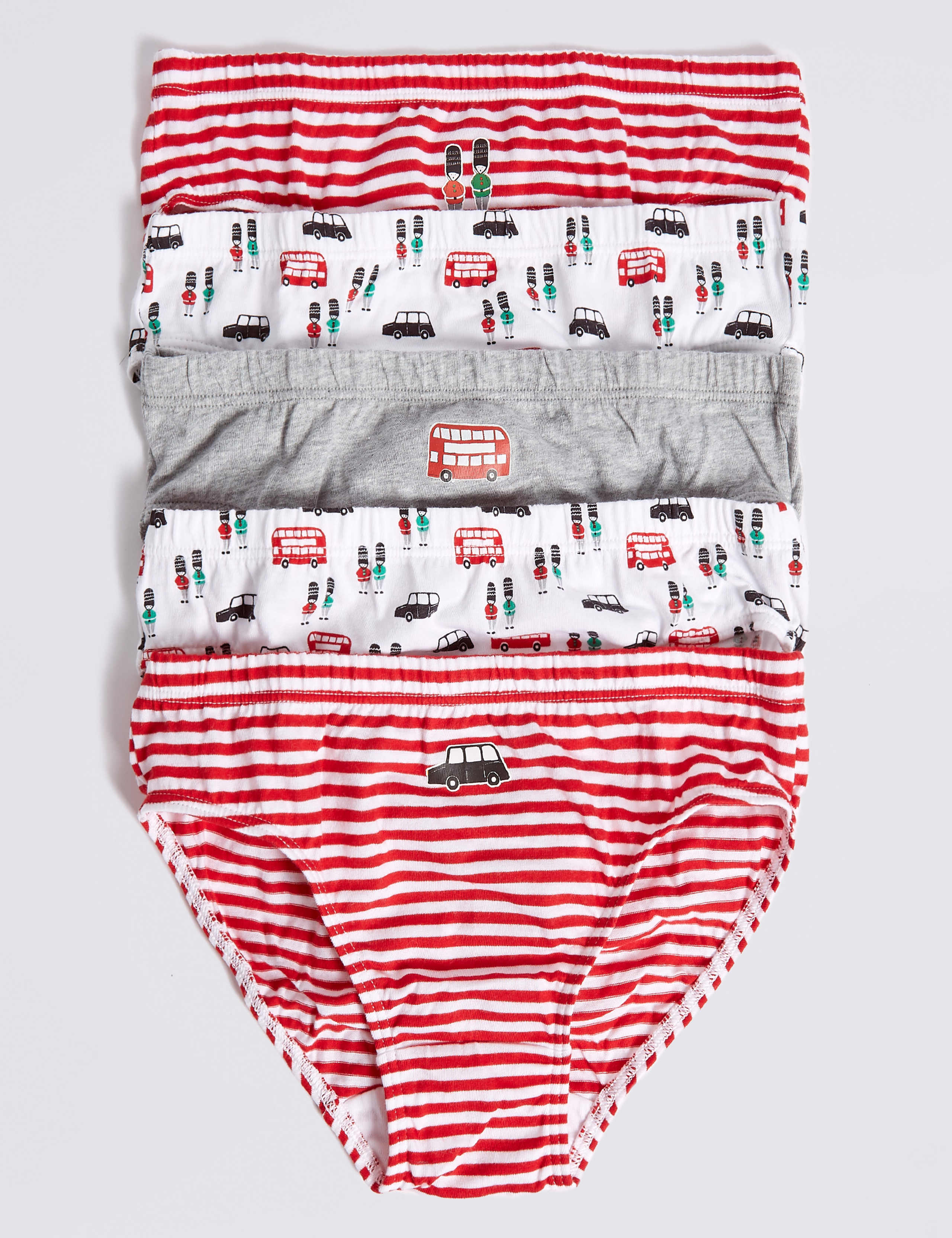 Pure Cotton Briefs (18 Months - 8 Years) 1 of 2