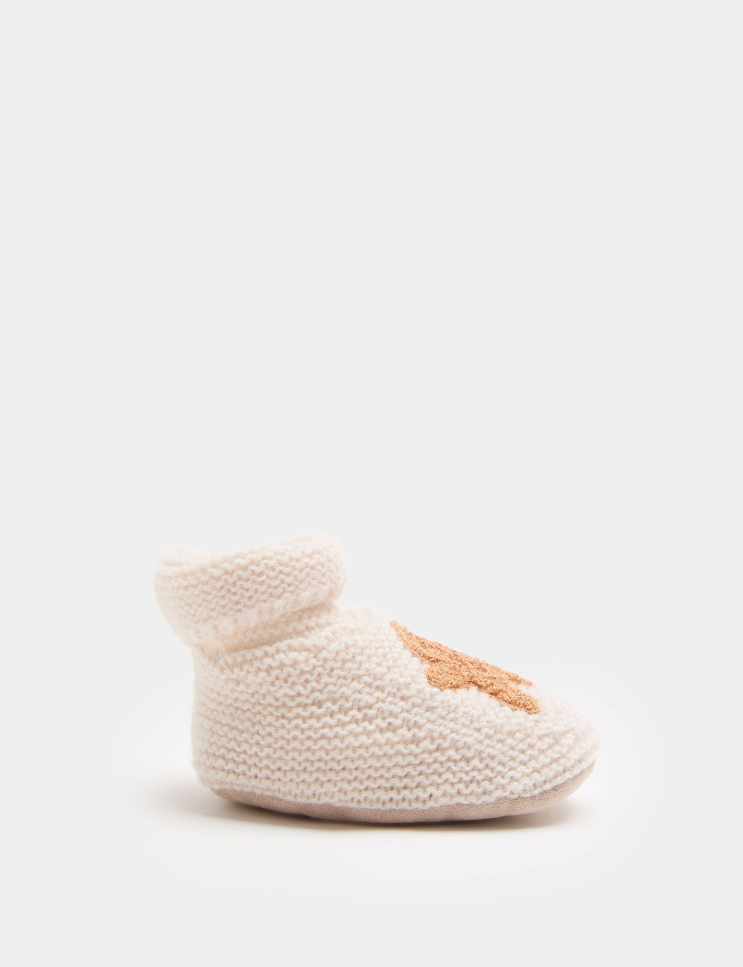 Baby Gingerbread Booties 2 of 3