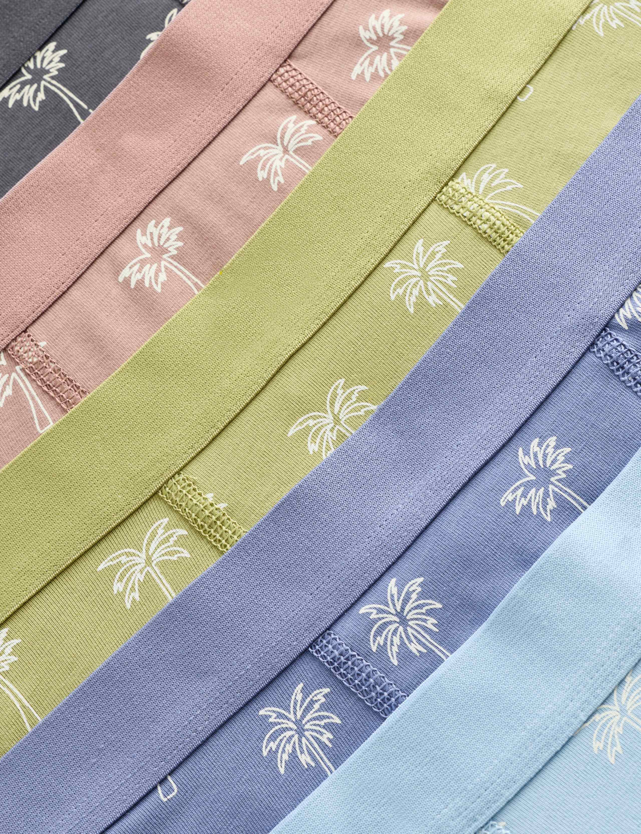 5 Pack Cotton with Stretch Palm Trunks (5-16 Yrs) 2 of 2