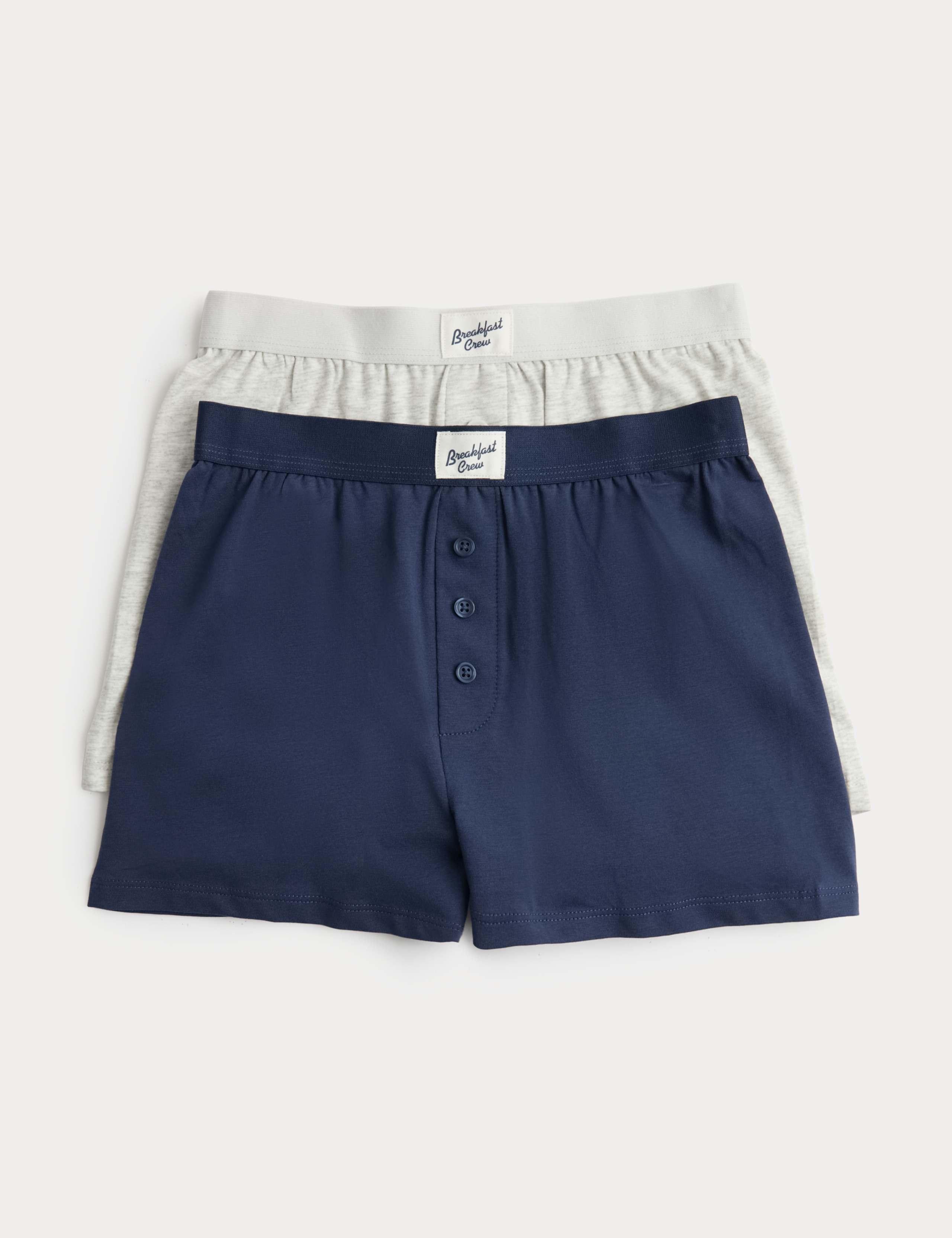 2 Pack Cotton with Stretch Boxers (5-16 Yrs) 1 of 2