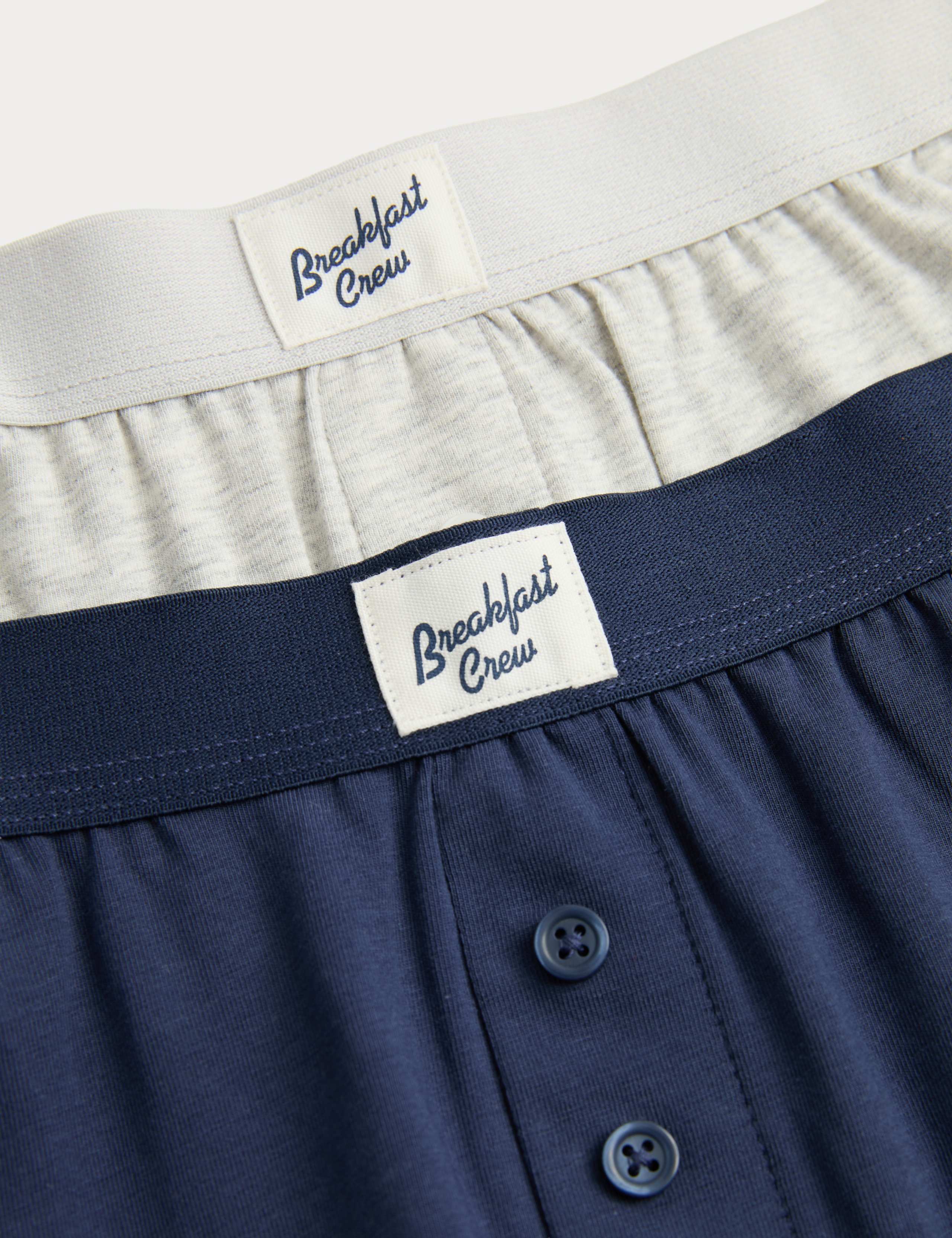 2 Pack Cotton with Stretch Boxers (5-16 Years) 2 of 2