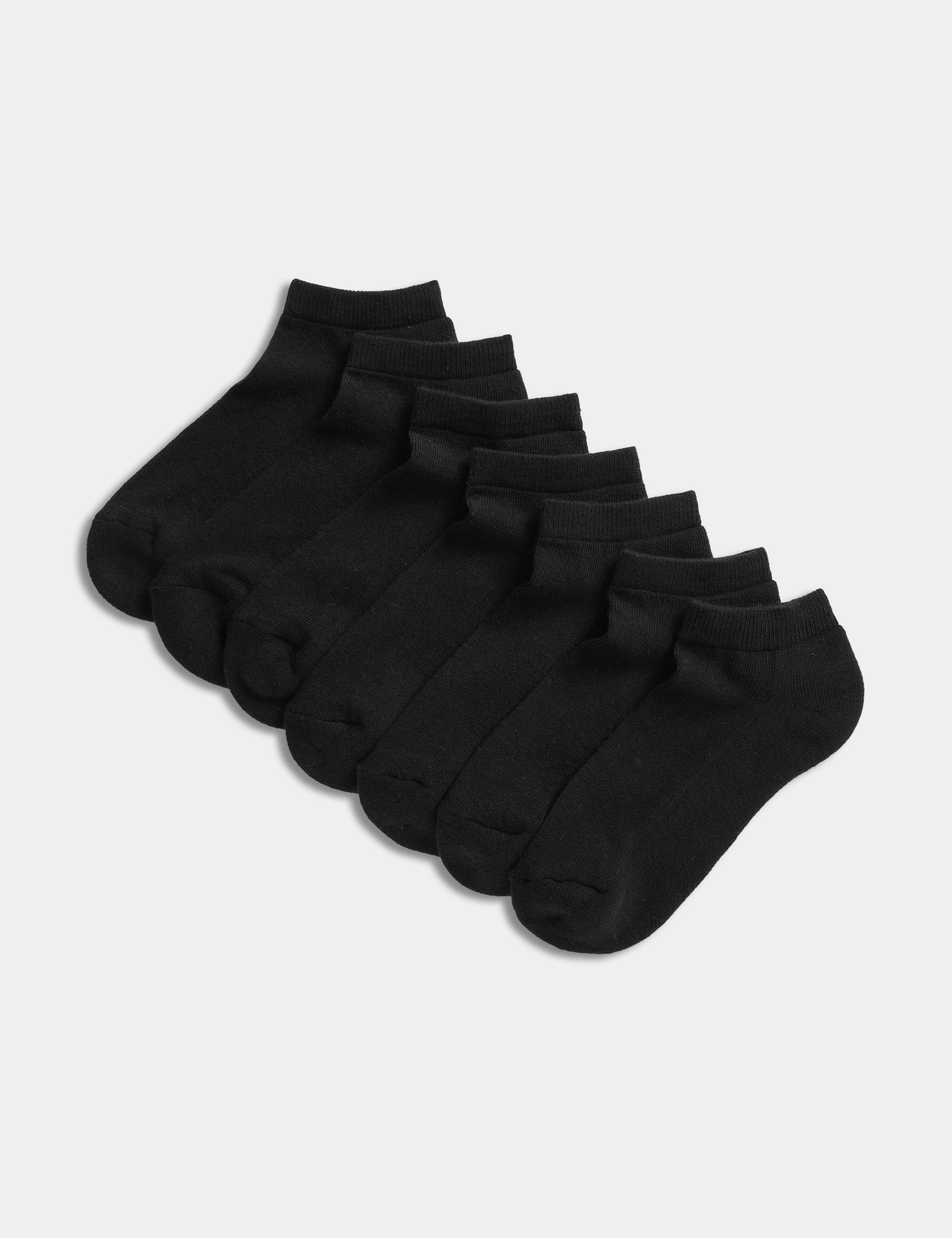 7 Pack Cotton Rich Trainer Liners™ (6 Small - 10.5 Large) 1 of 2