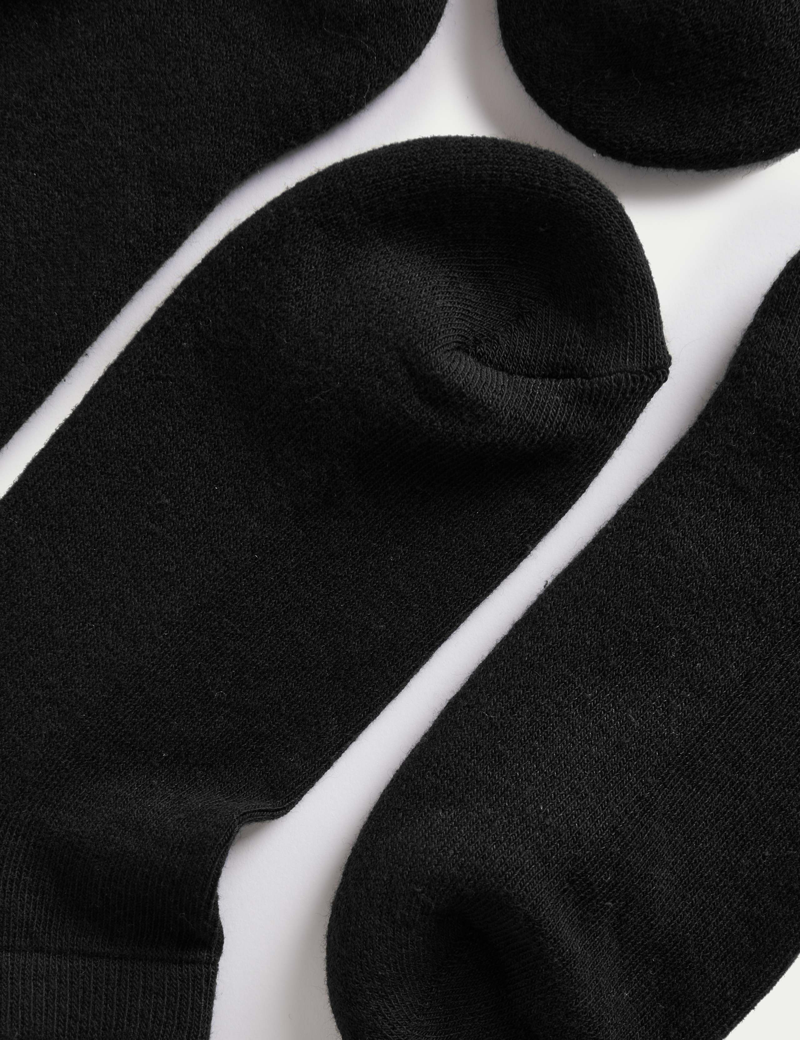 7 Pack Cotton Rich Trainer Liners™ (6 Small - 10.5 Large) 2 of 2