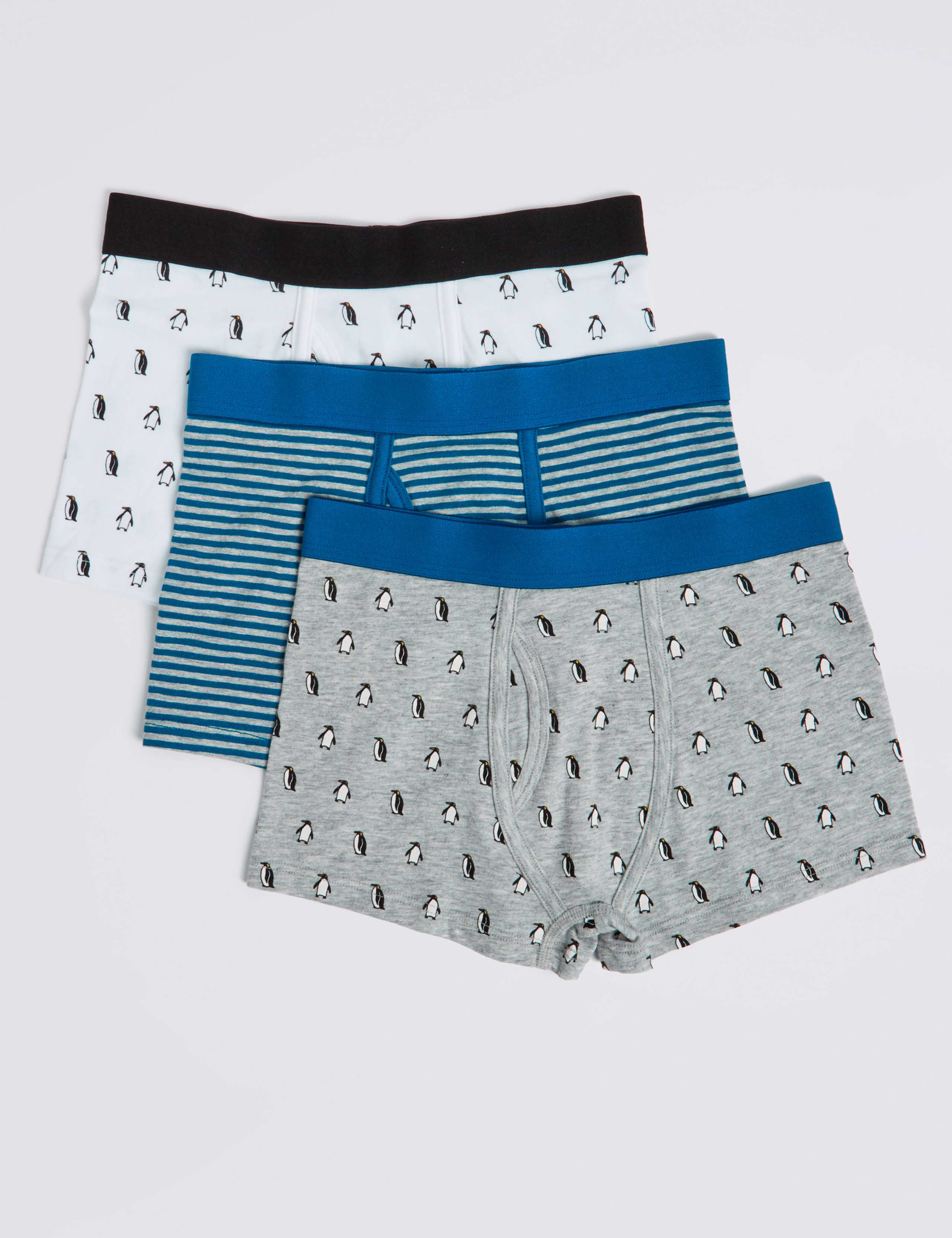Cotton Trunks with Stretch (2-16 Years) 2 of 2