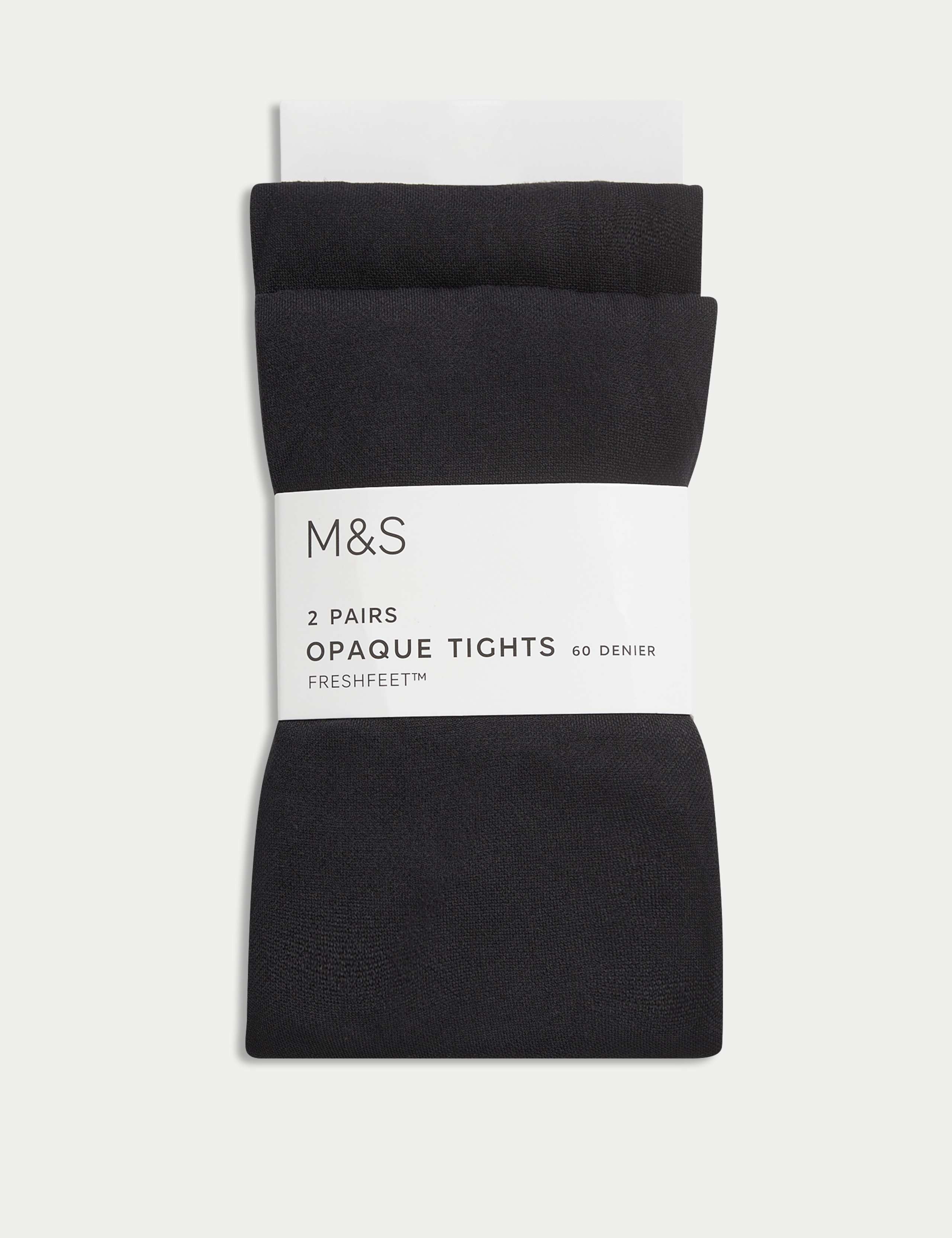 2 Pack 60 Denier School Tights (3-16 Yrs) 1 of 2