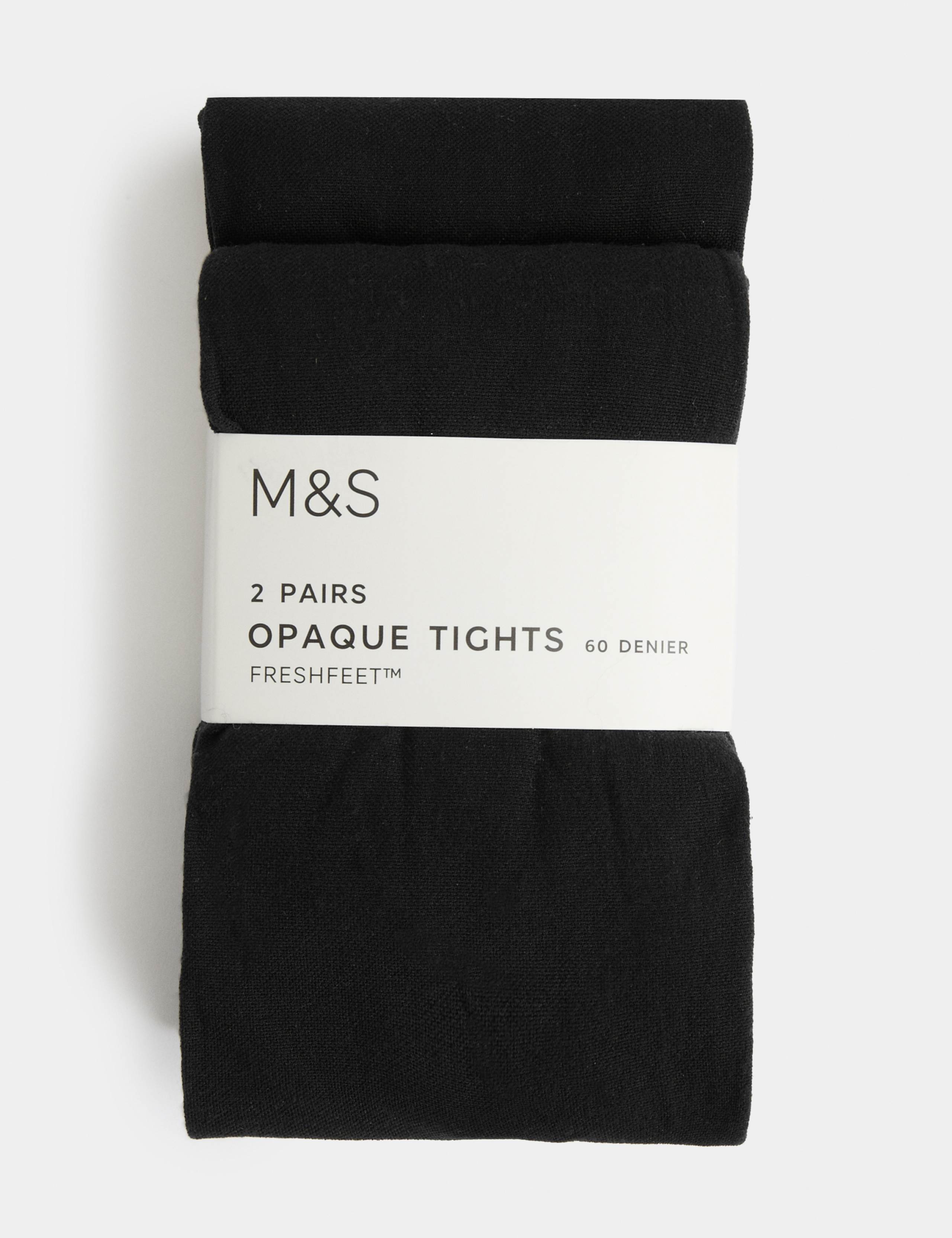 2 Pack 60 Denier School Tights (3-16 Yrs) 2 of 3