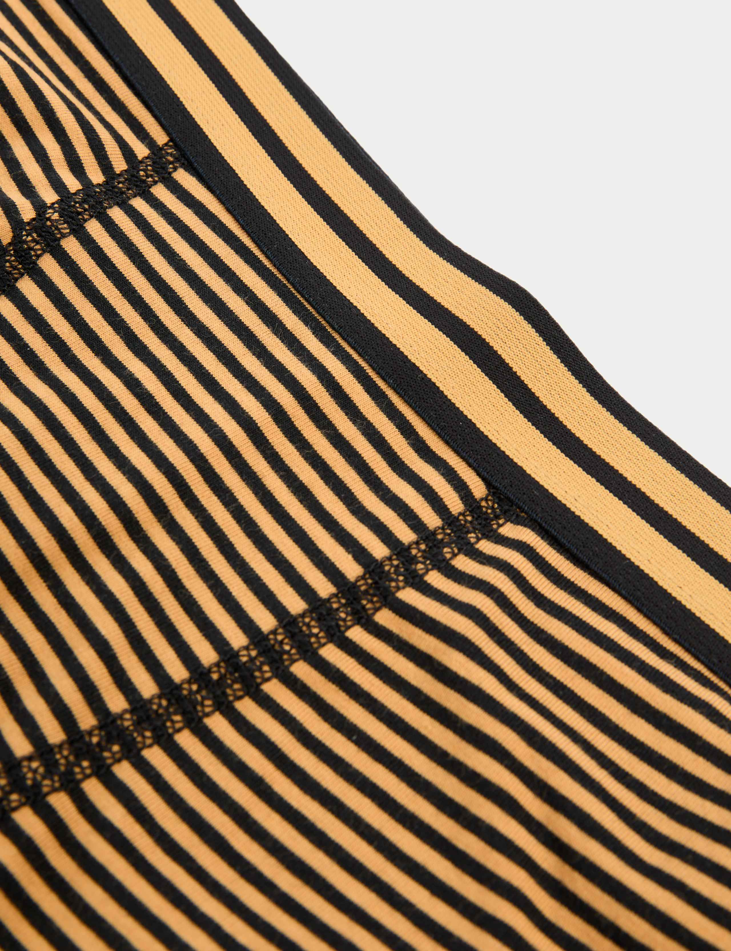 5pk Cotton with Stretch Striped Trunks (5-16 Yrs) 2 of 2