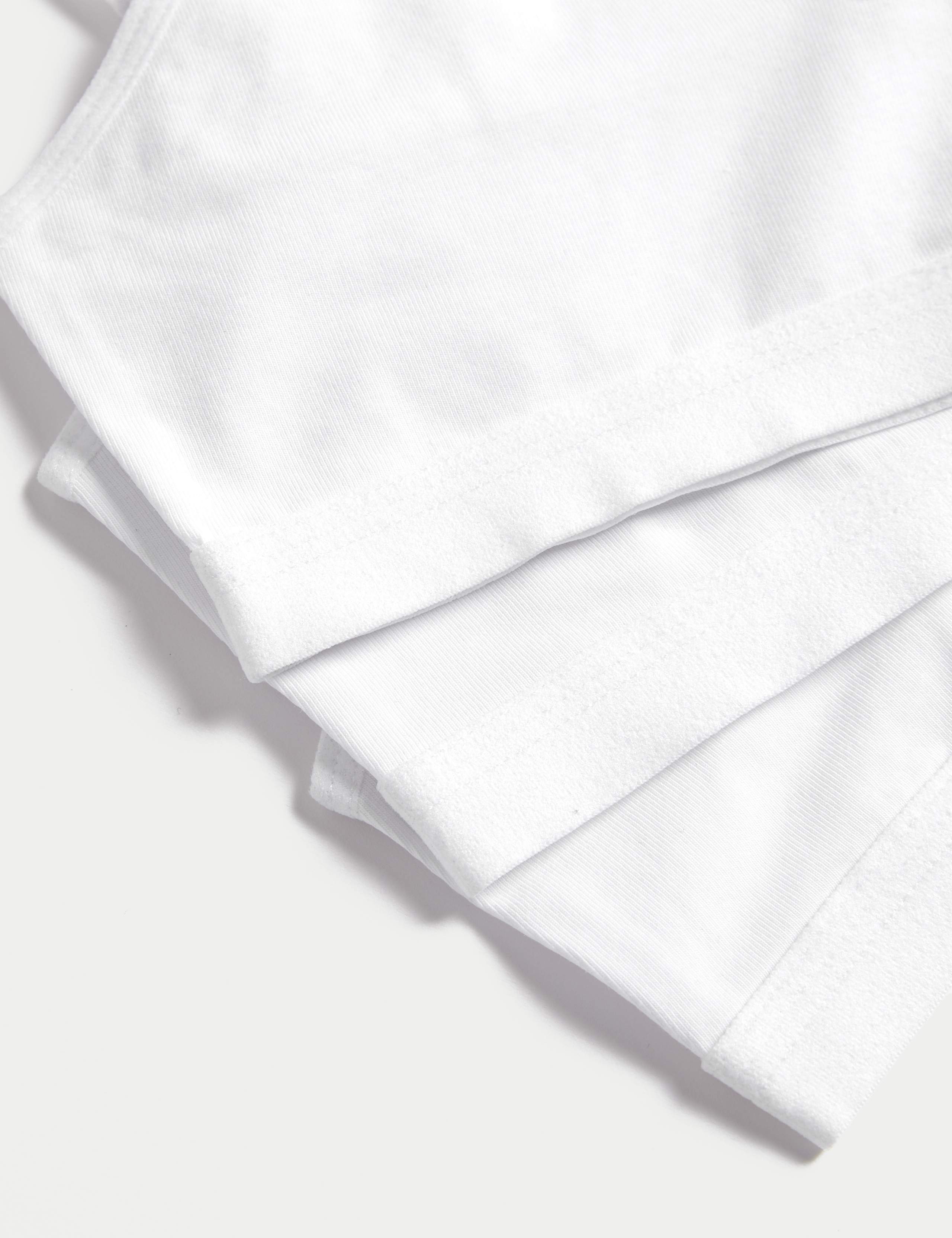 3pk Cotton with Stretch Crop Tops (6-16 Yrs) 2 of 3