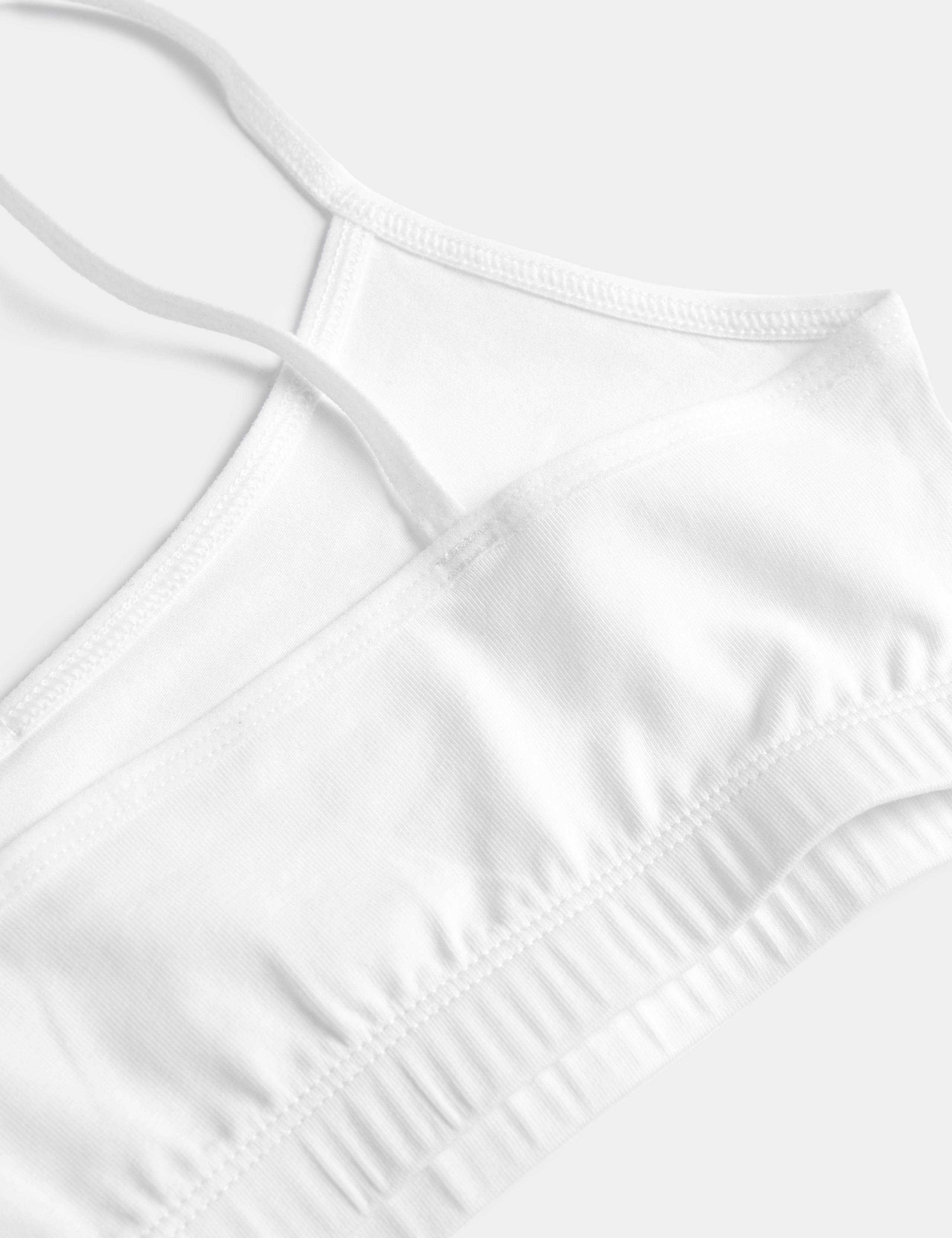 5pk Cotton with Stretch StayNew™ Crop Tops (6-16 Yrs) 3 of 3