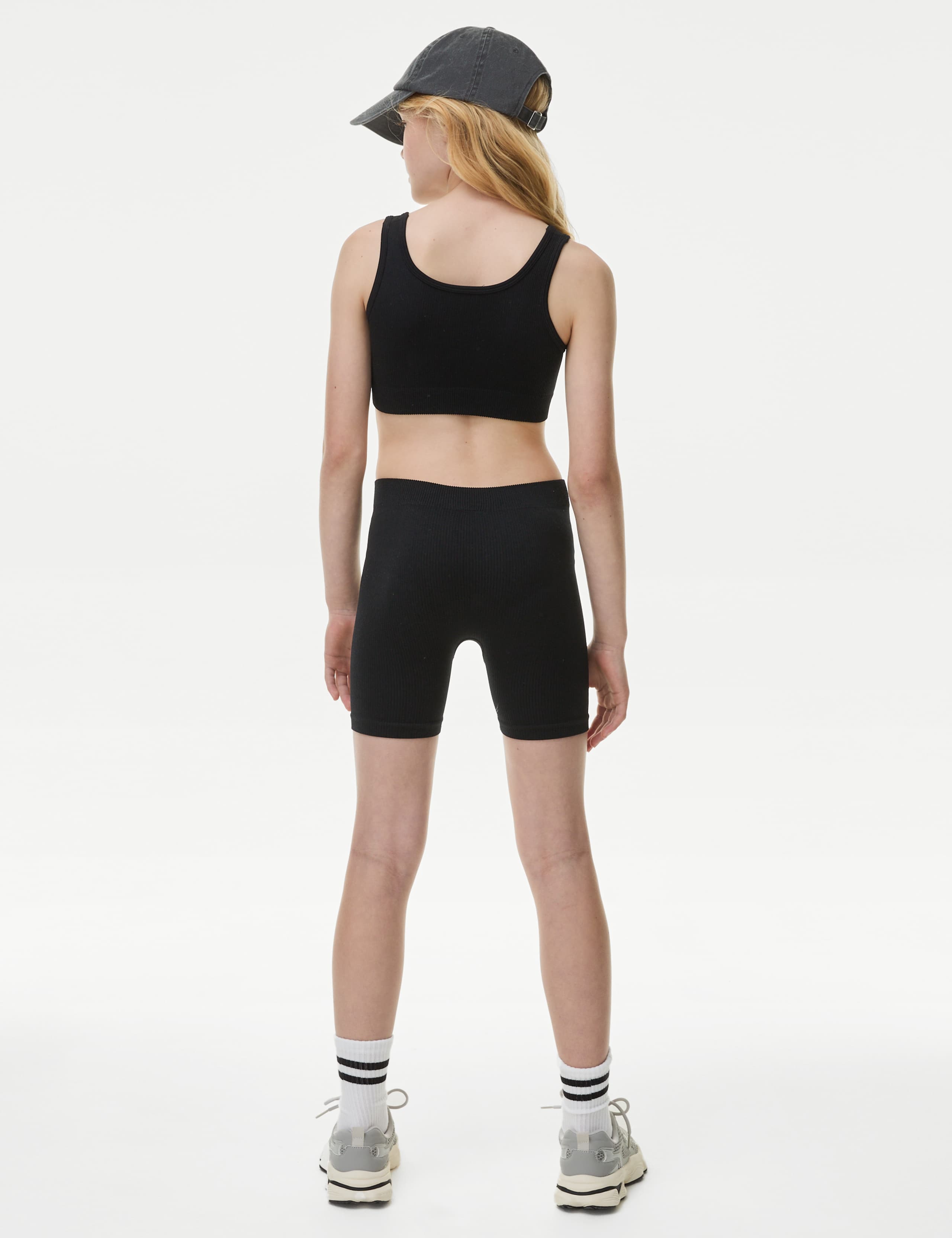 Seamless 2pc Rib Crop Set (6-16 Yrs) 5 of 5