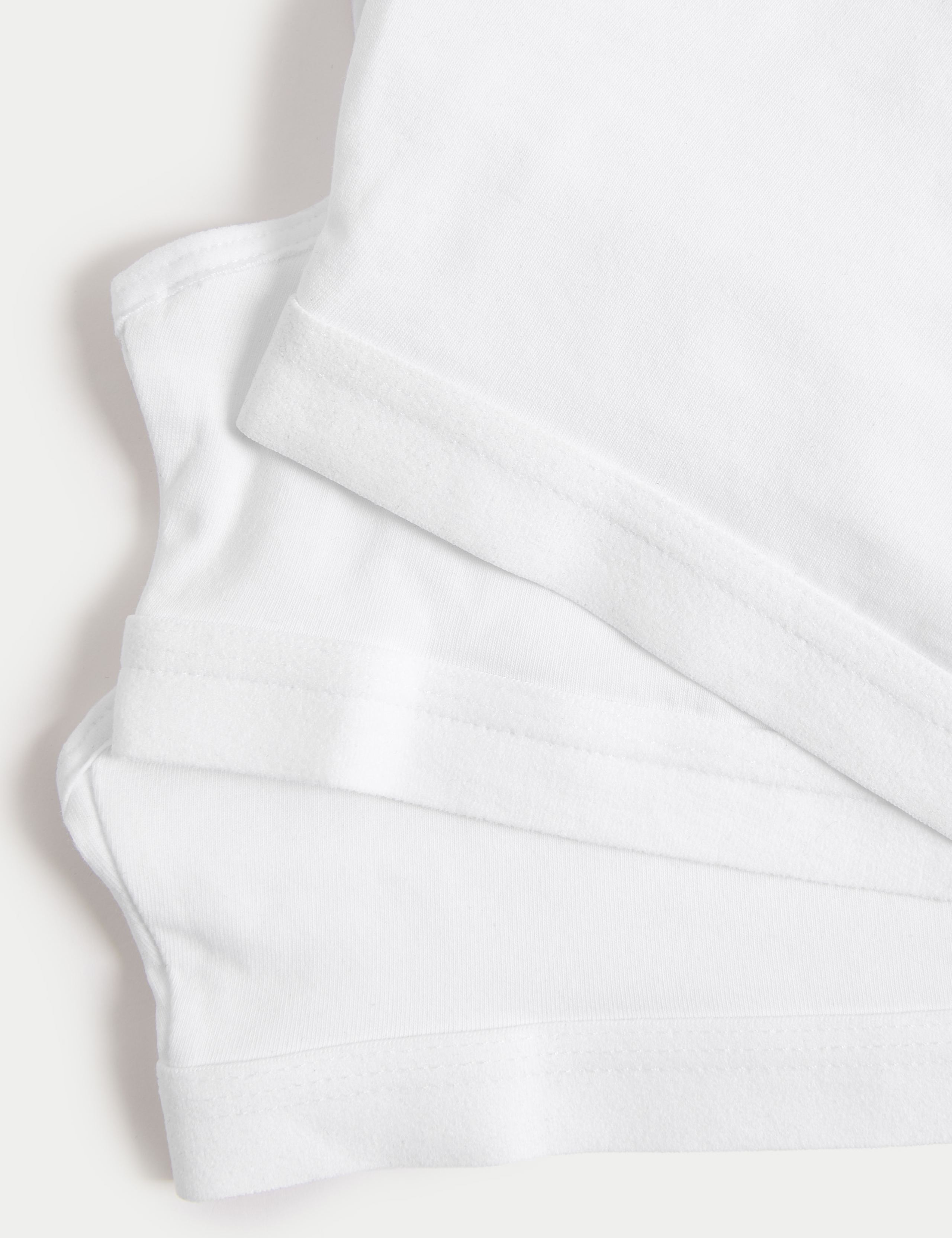 3 Pack Cotton with Stretch Crop Tops (6-16 Yrs) 2 of 3