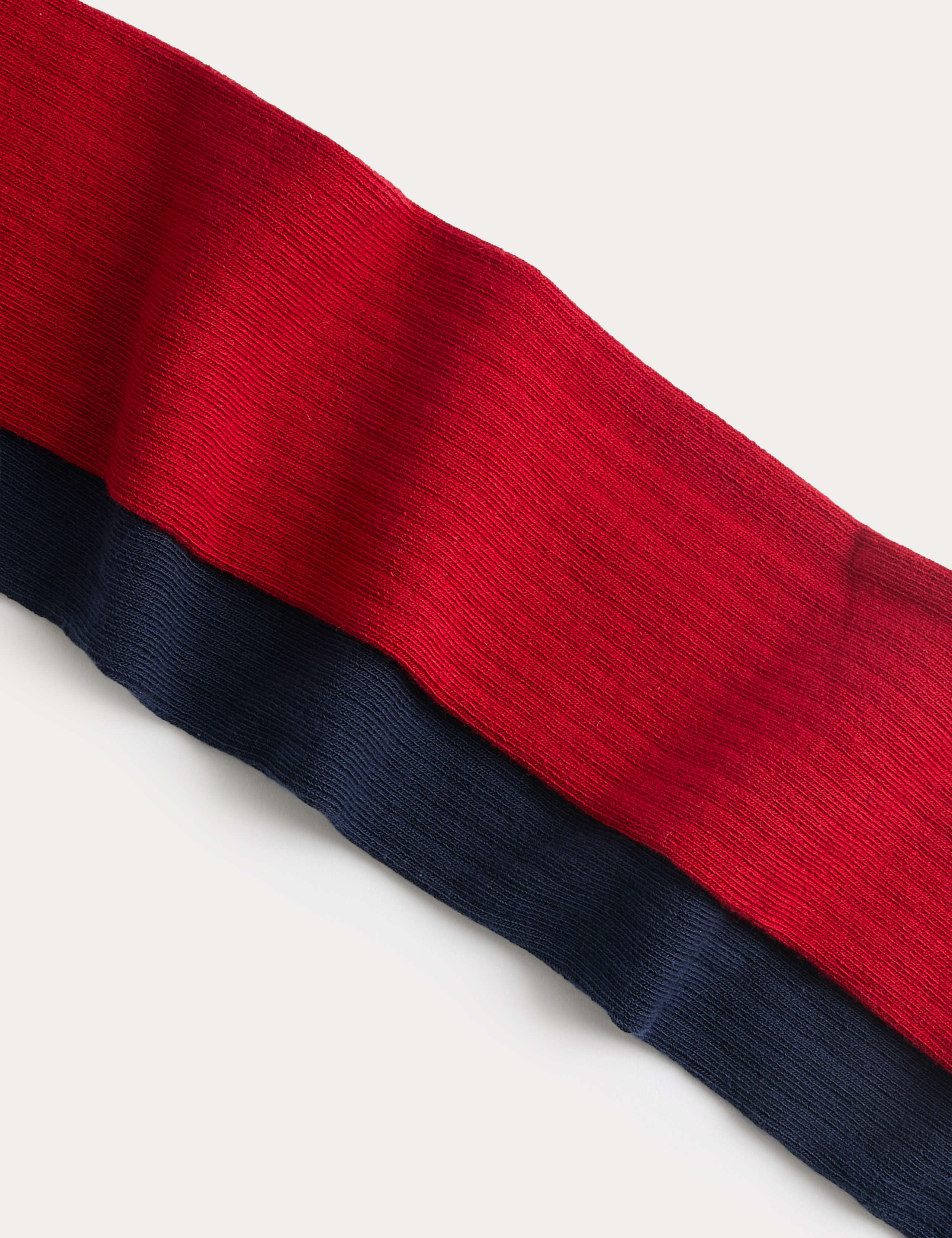 2 Pack Cotton Rich Ribbed Tights (2-14 Yrs) 2 of 2