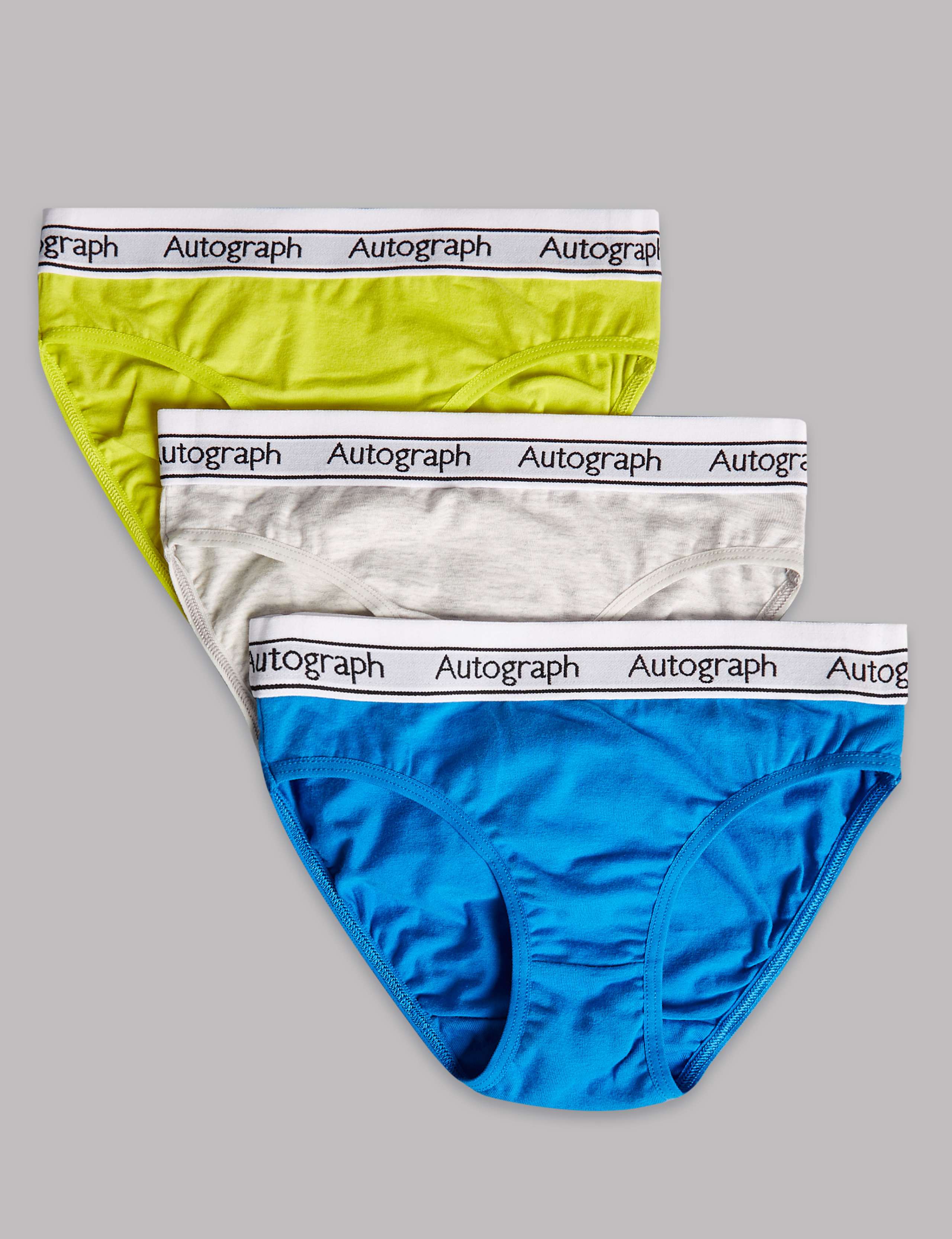Cotton Bikini Knickers with Lycra (6-16 Years) 3 of 3