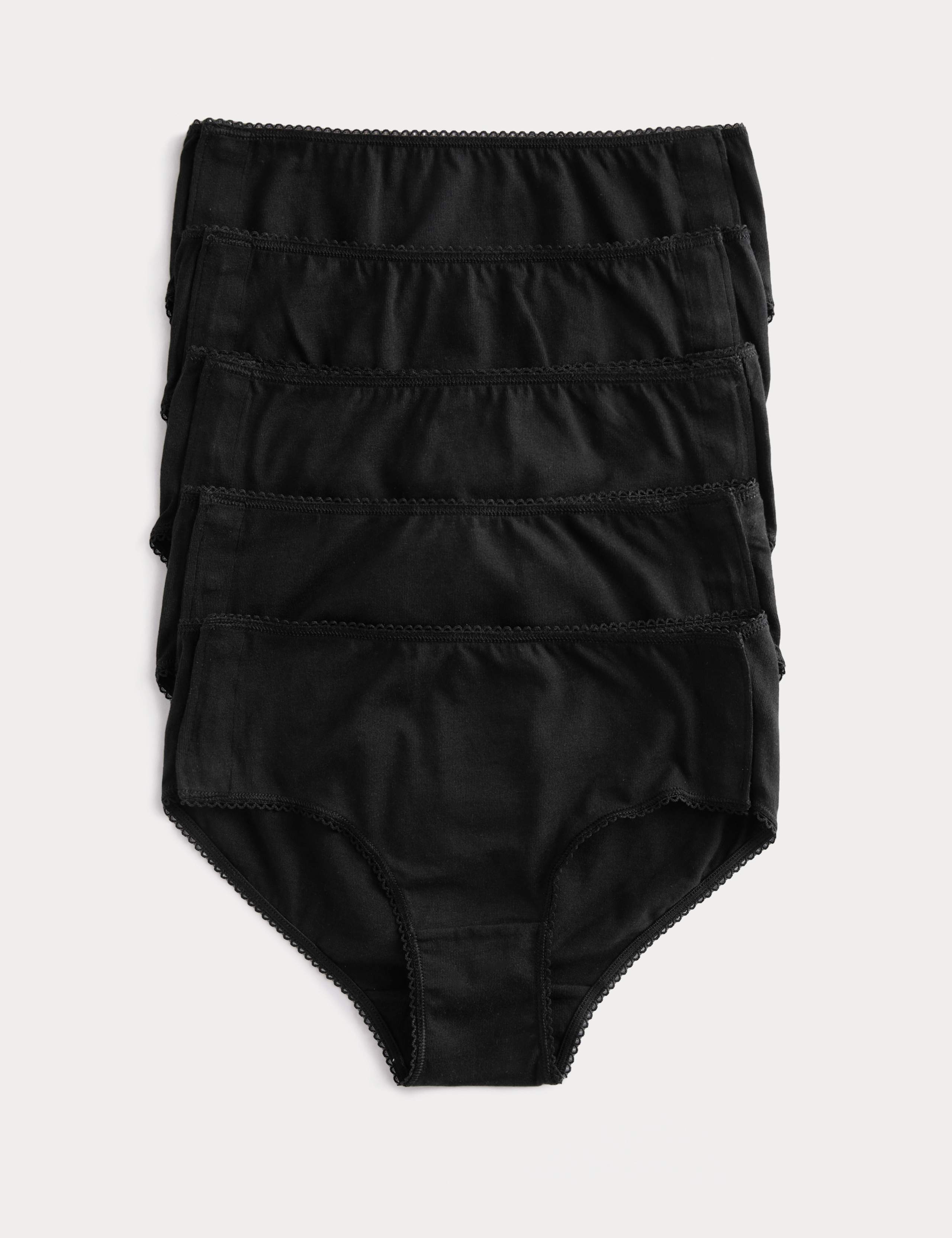 5 Pack Pure Cotton Adaptive Knickers (2-16 Years) 1 of 2