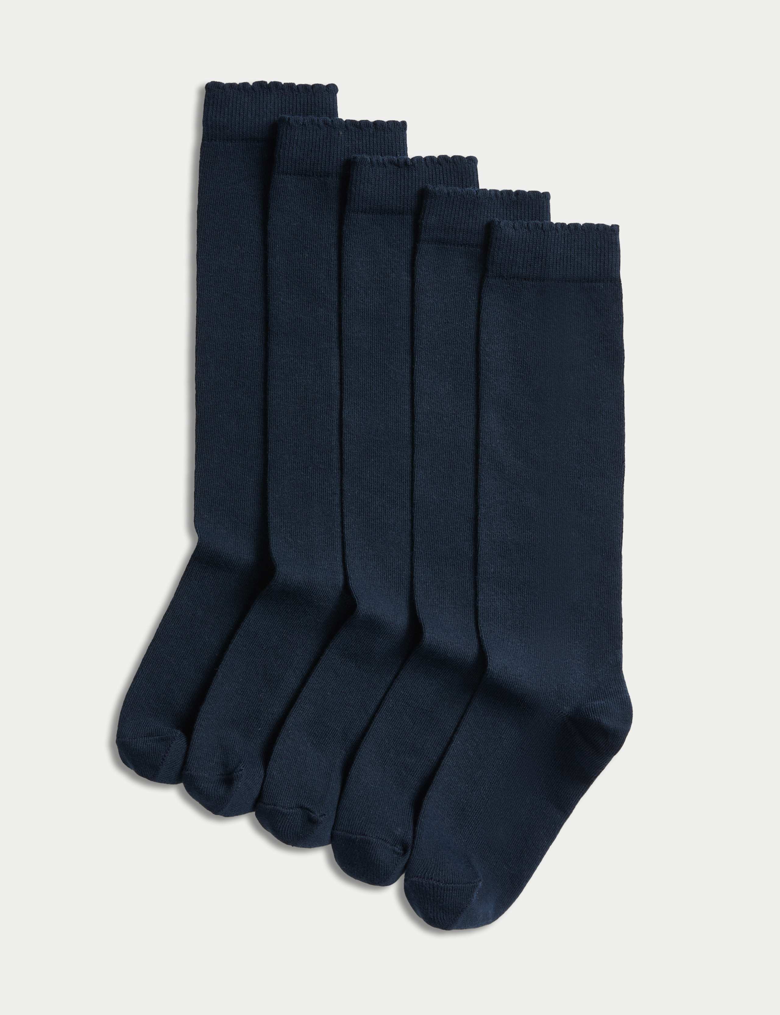 5pk of Knee High Socks 2 of 3