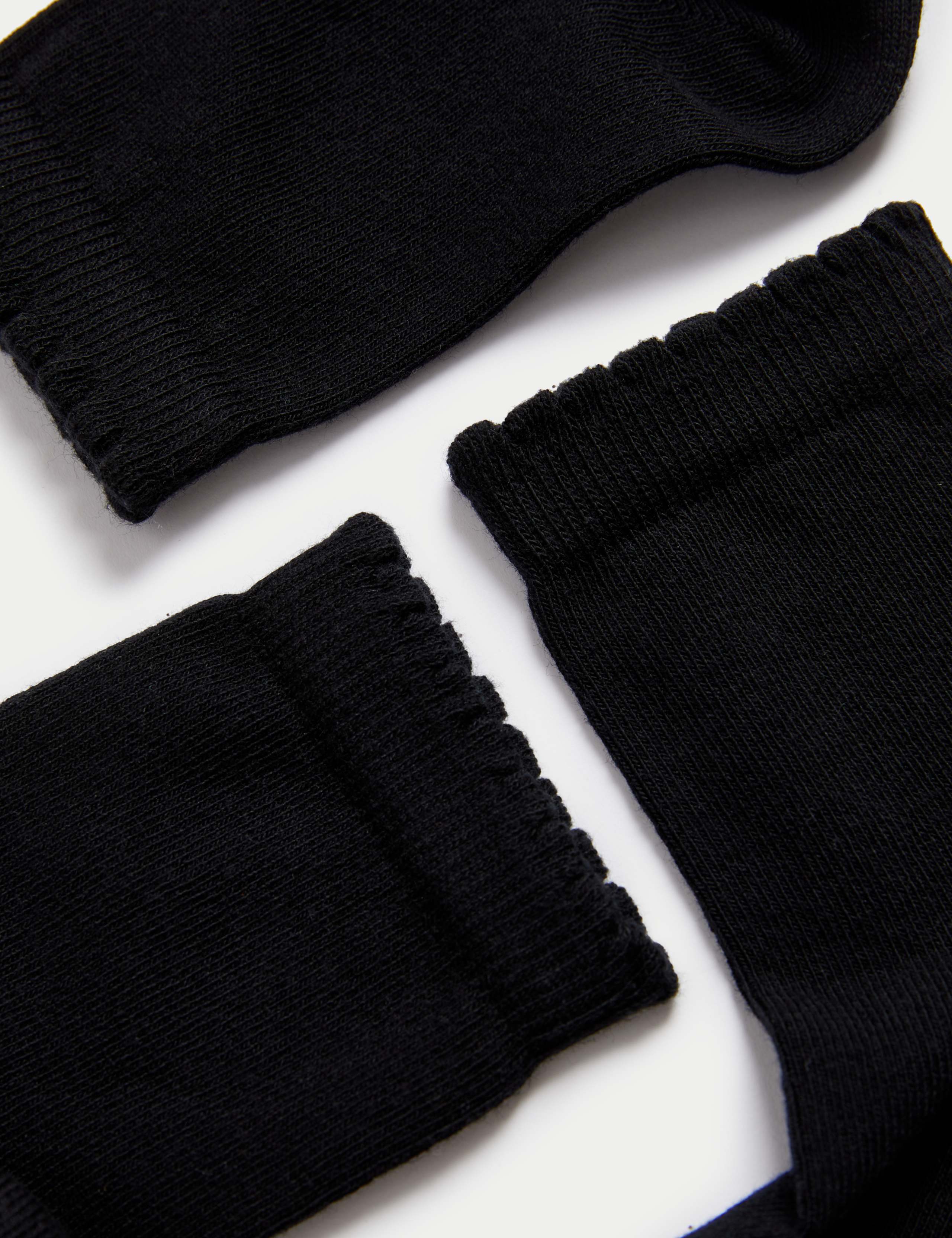 5pk of Short Picot Socks 2 of 2