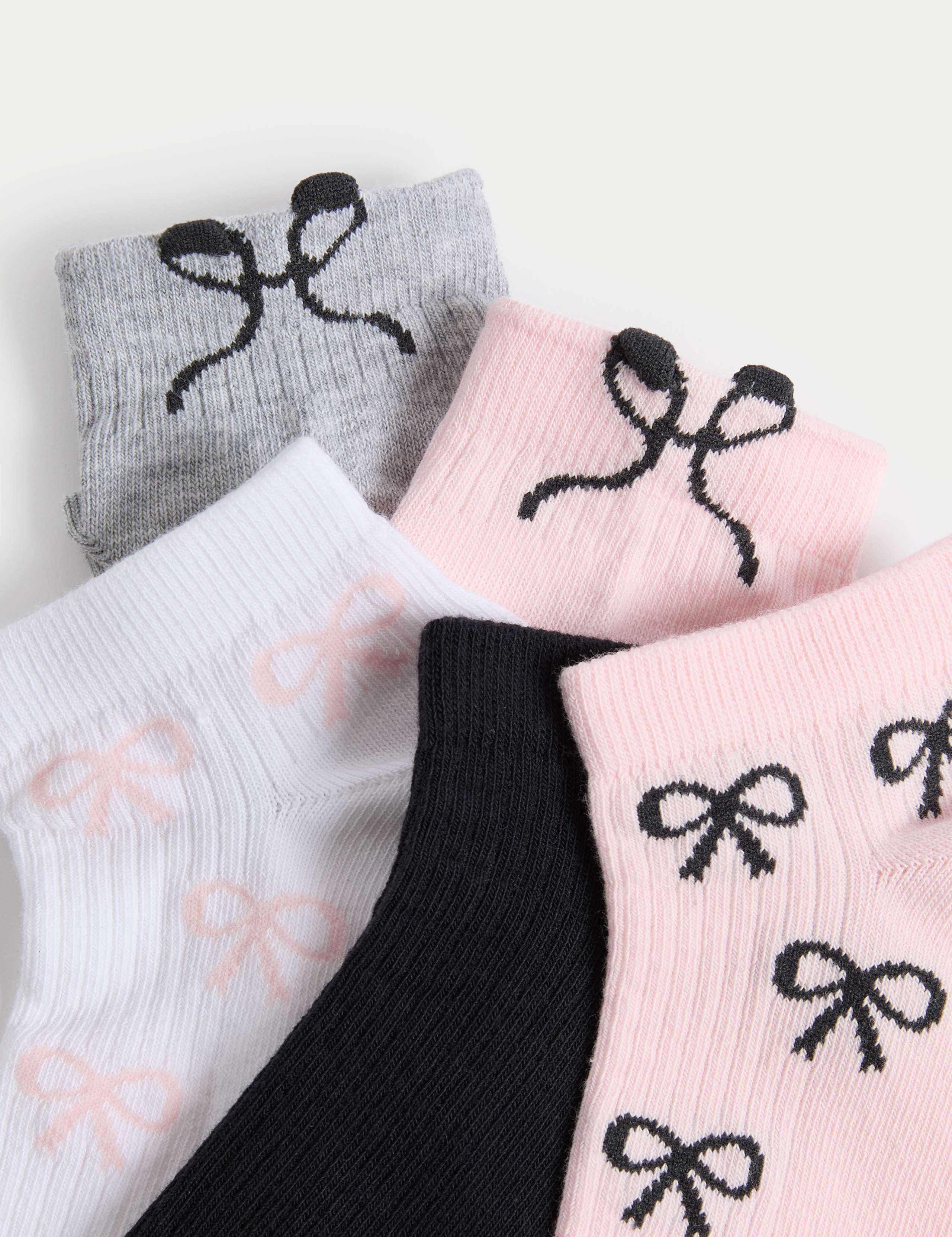 5pk Cotton Rich Trainer Liners™ (6 Small - 7 Large) 2 of 2