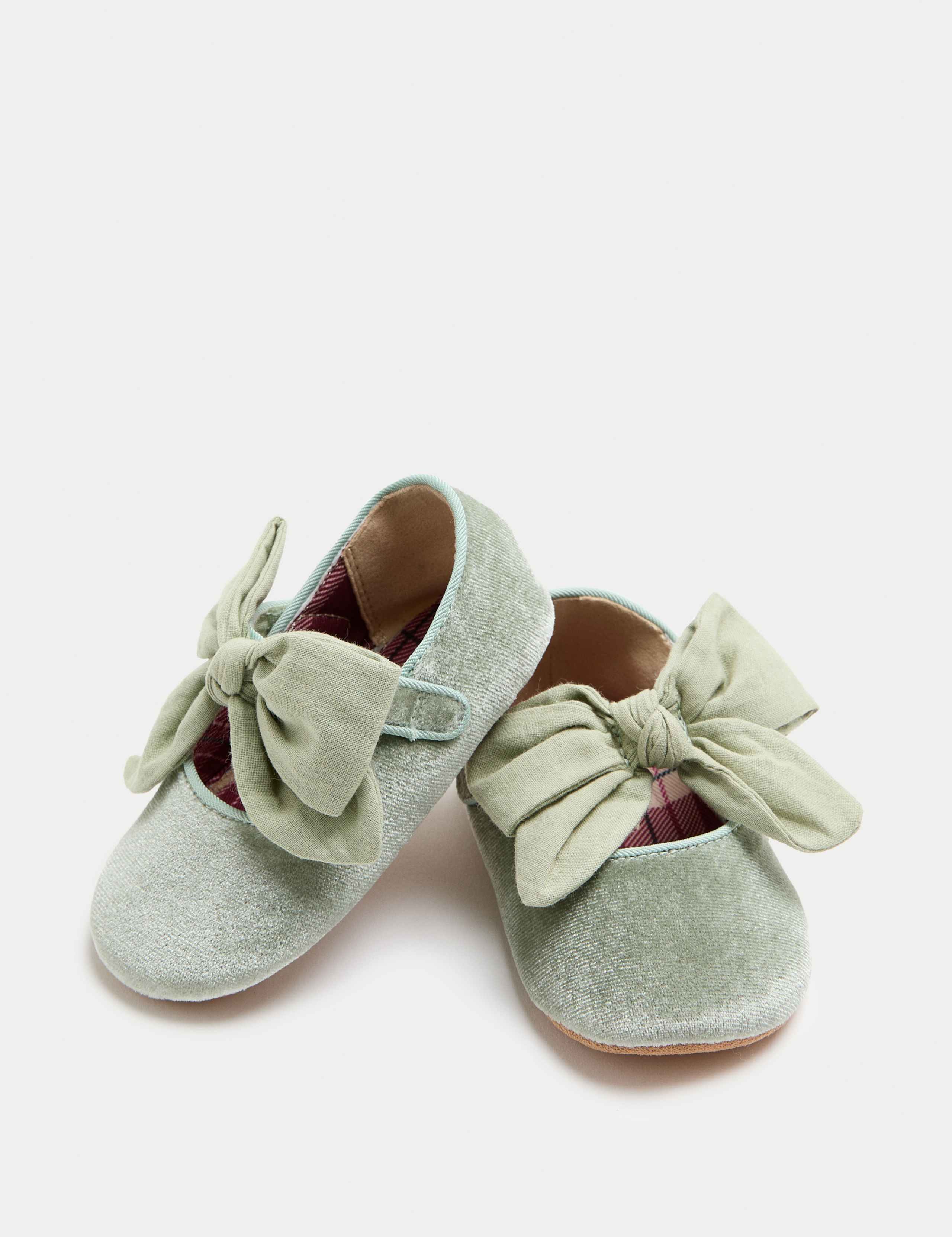Baby Bow Ballet Pram Shoes (0-18 Mths) 3 of 4