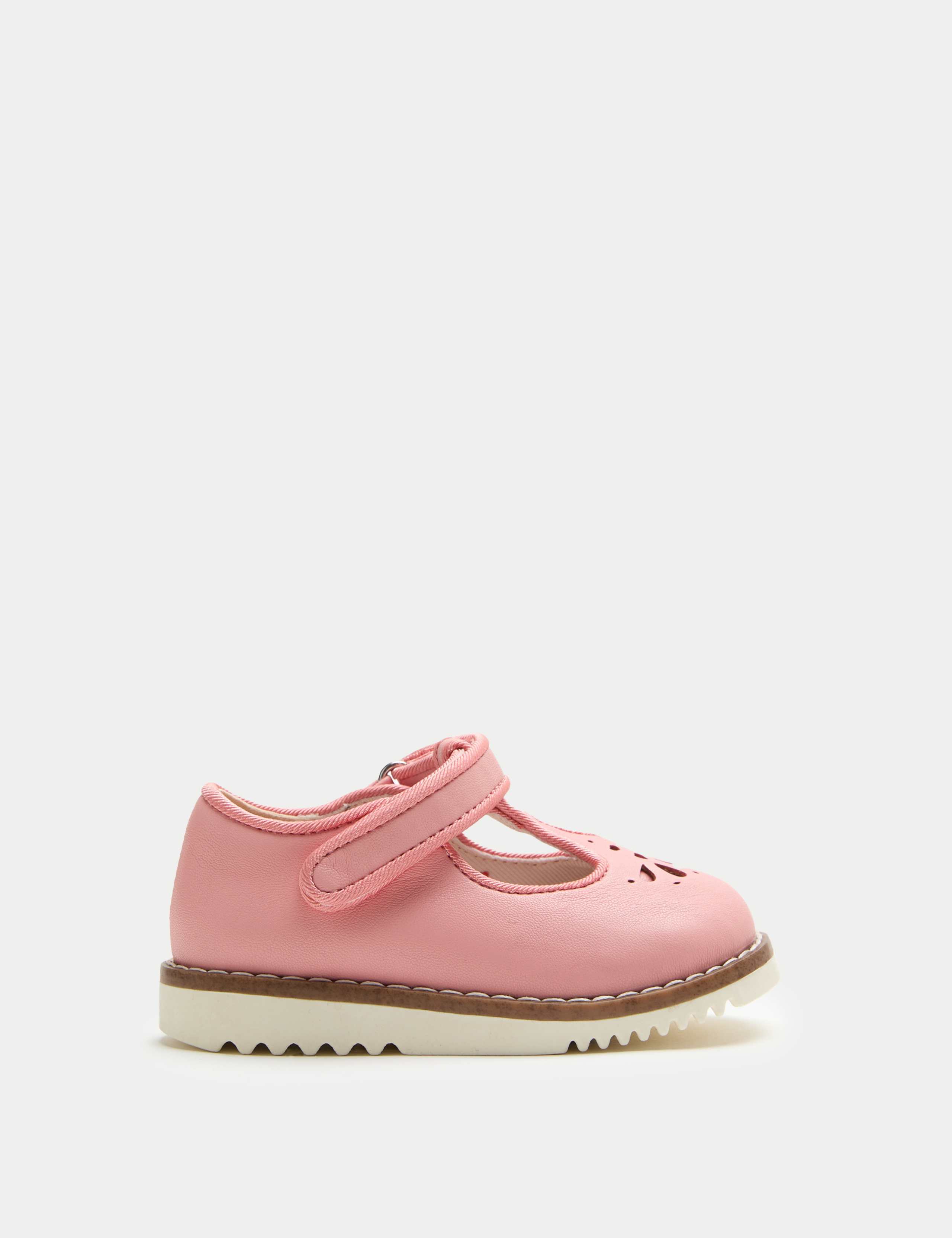 First Walker Leather Heritage T Bar Shoes (3 Small - 4 Small) 2 of 3