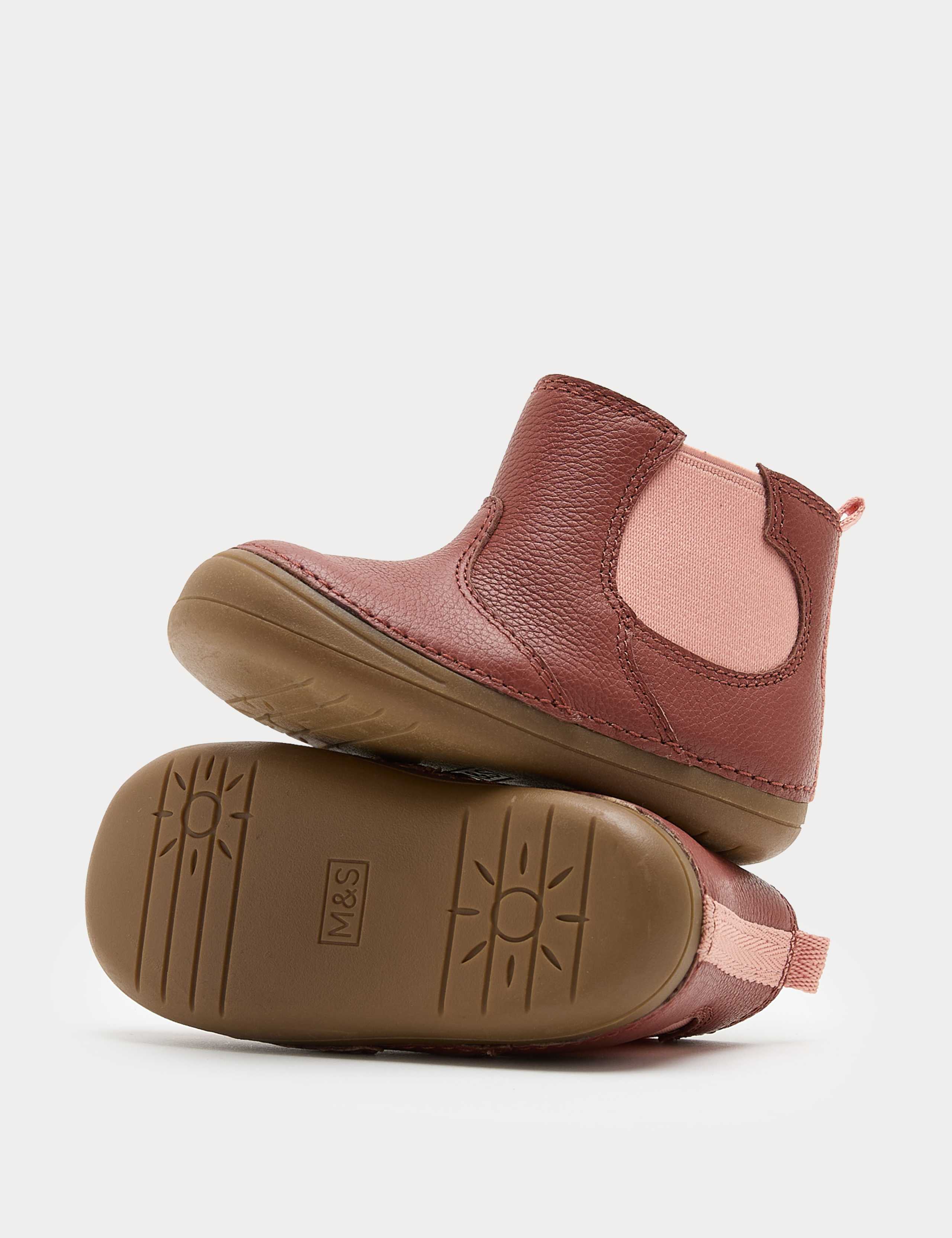 Barefoot Leather Heart Chelsea Boots (2 Small - 5 Small) 2 of 3