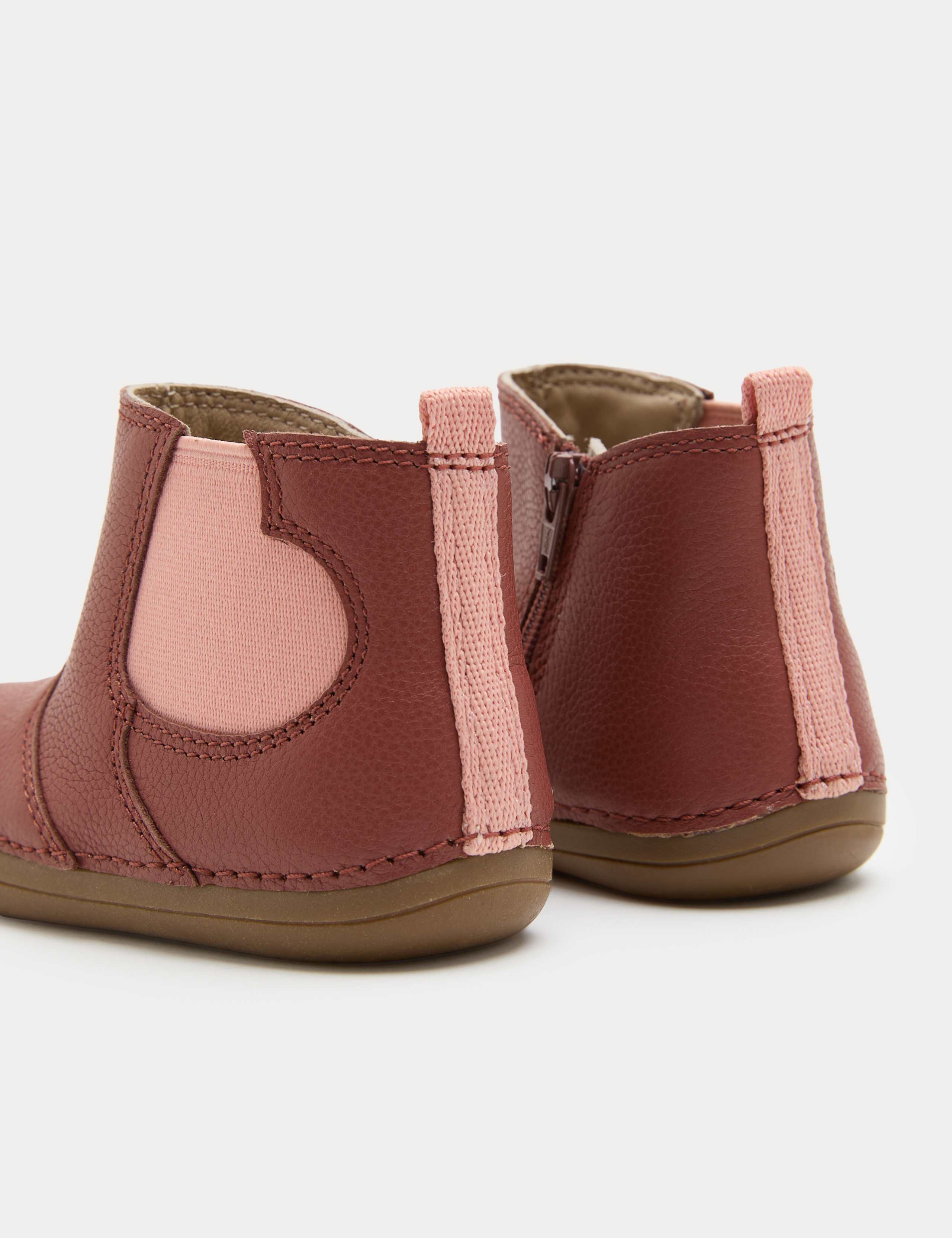 Barefoot Leather Heart Chelsea Boots (2 Small - 5 Small) 3 of 3