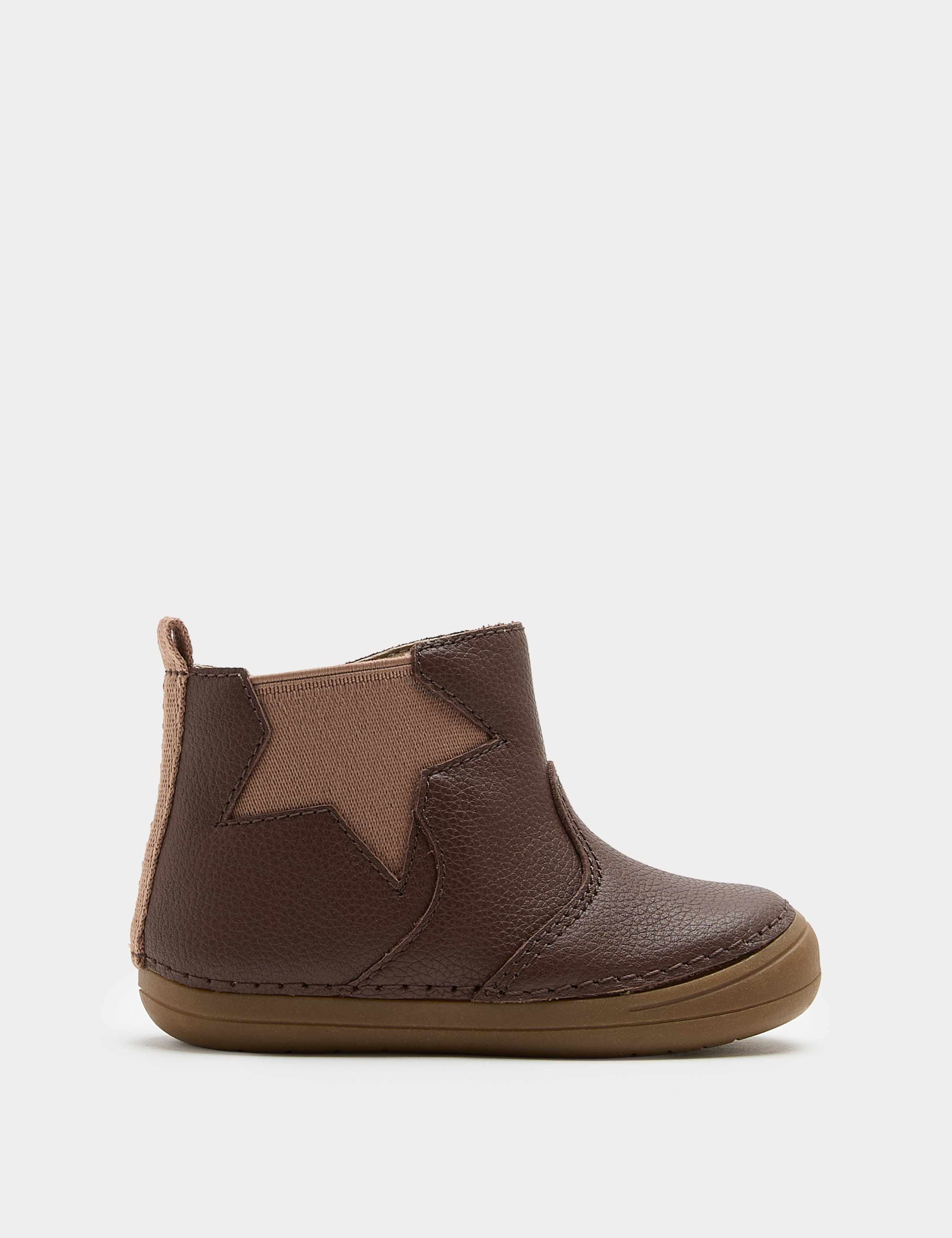 Kids’ Barefoot Leather Chelsea Boots (2 Small - 5 Small) 1 of 3