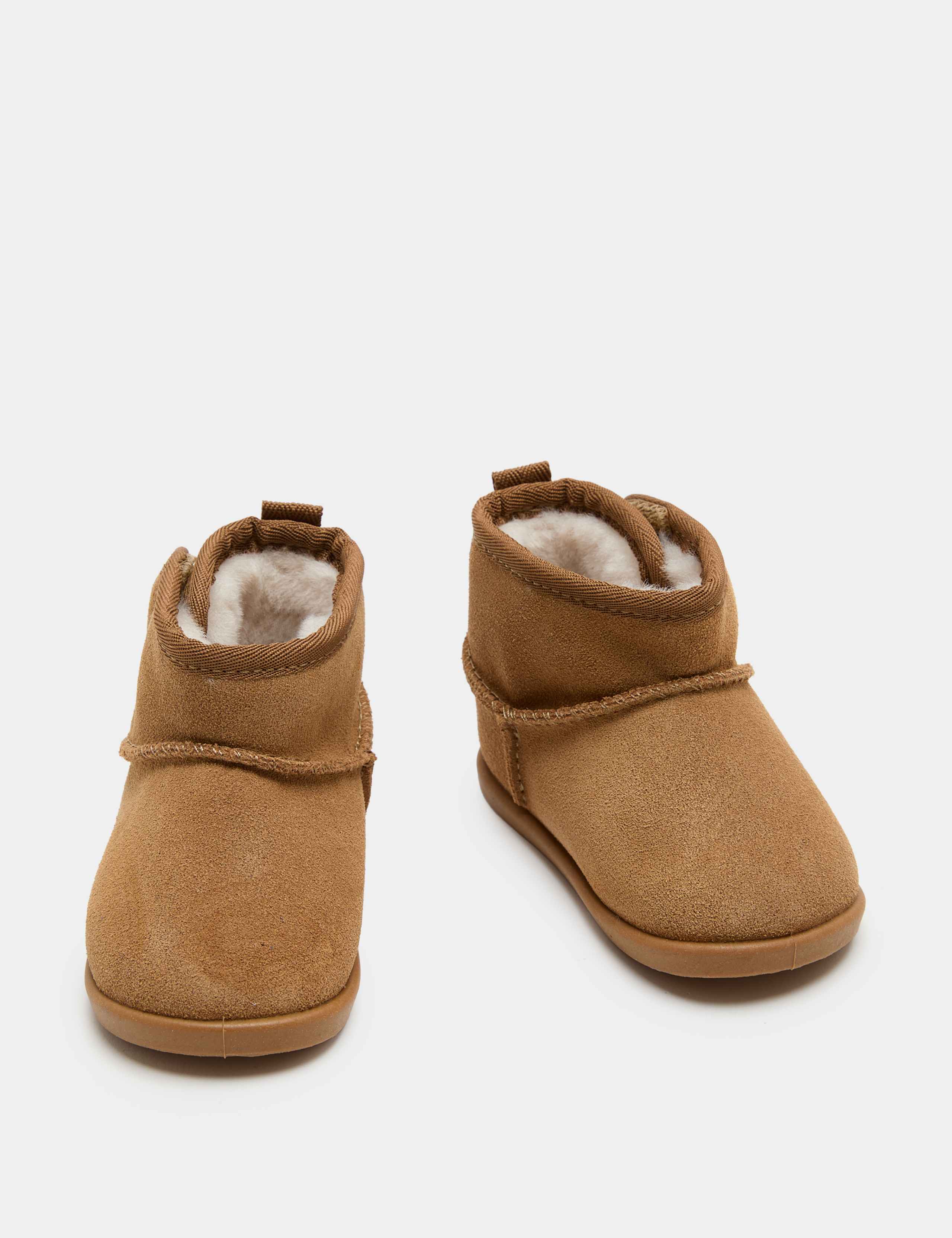 Kids’ Barefoot Suede Boots (2 Small - 5 Small) 1 of 3
