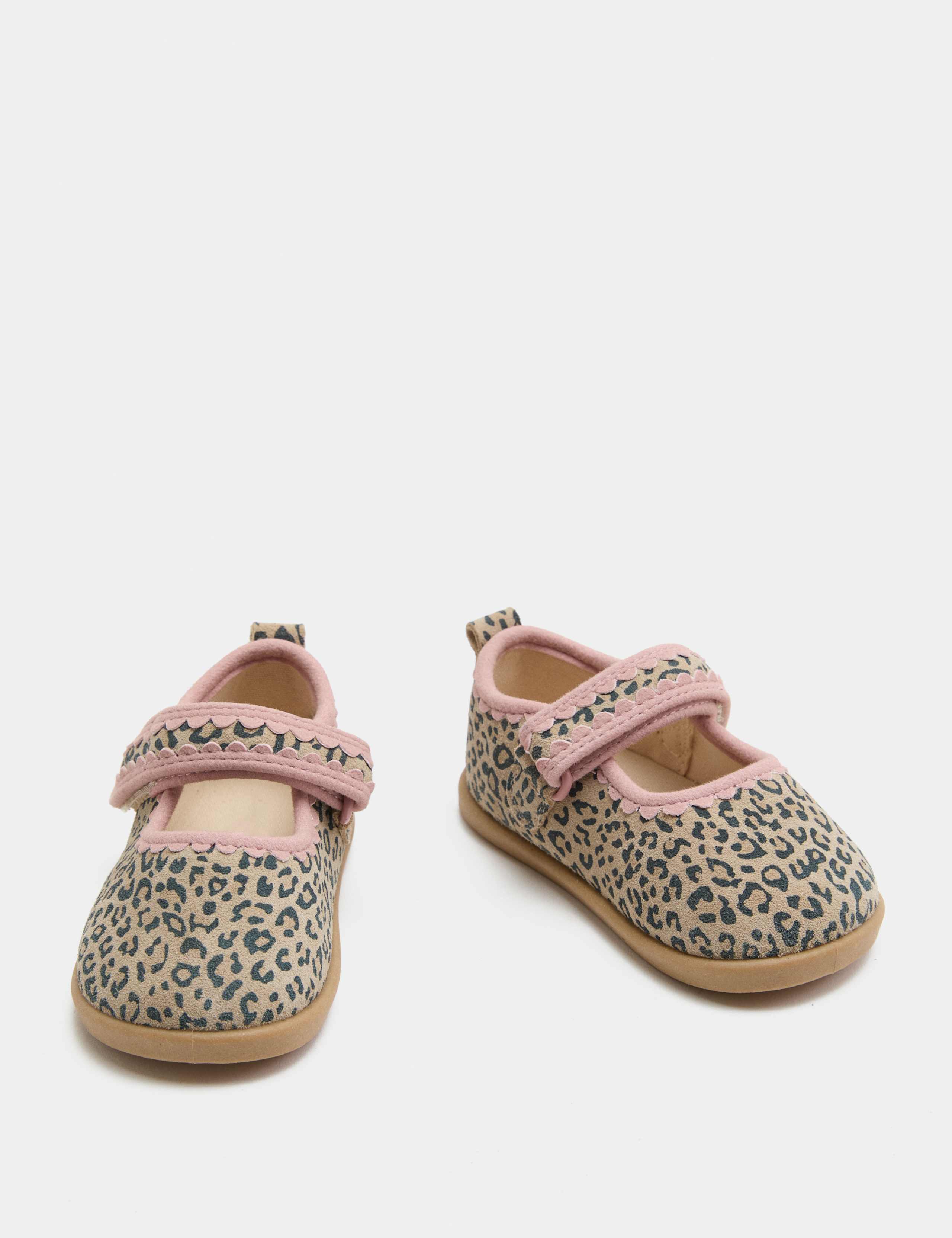 Kids' Barefoot Leopard Ballet Pumps (3 Small - 5 Small) 3 of 3