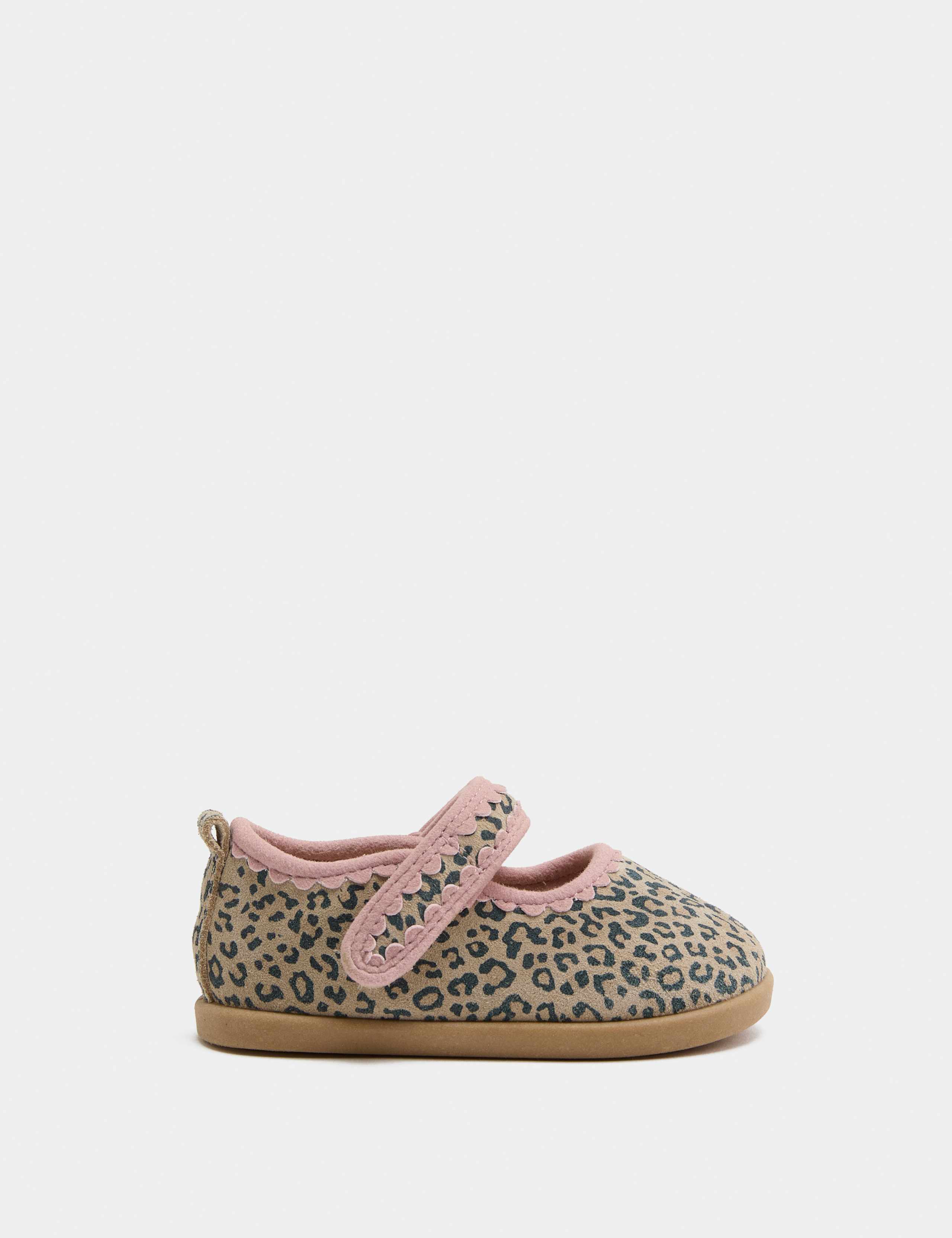 Kids' Barefoot Leopard Ballet Pumps (3 Small - 5 Small) 2 of 3