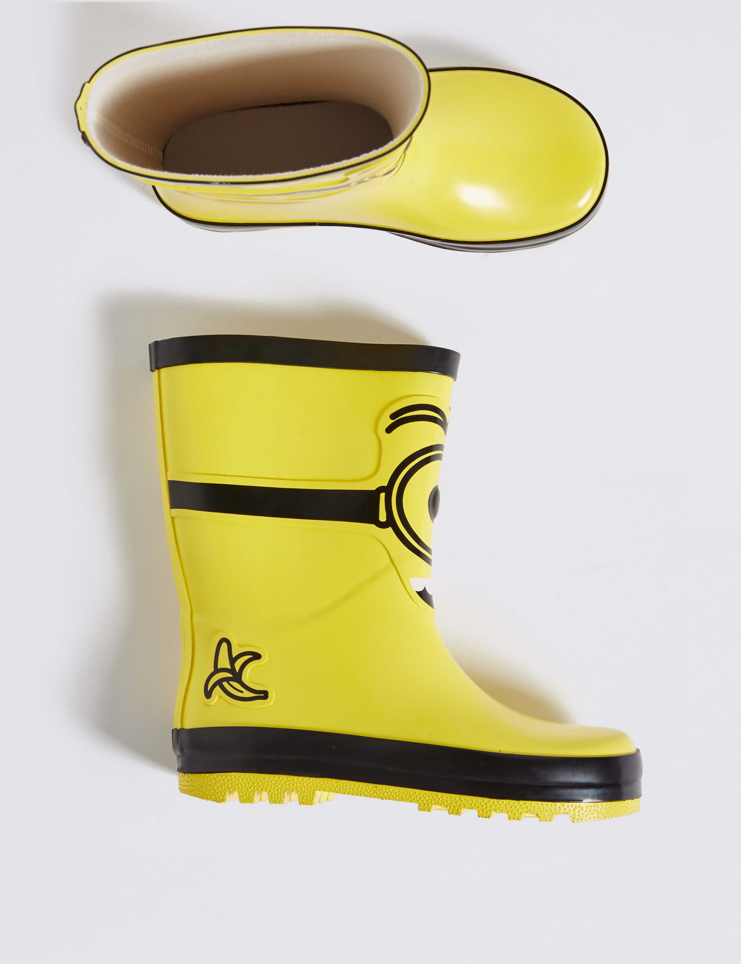 Kids’ Despicable Me™ Minions Wellies (6 Small - 12 Small) 2 of 4