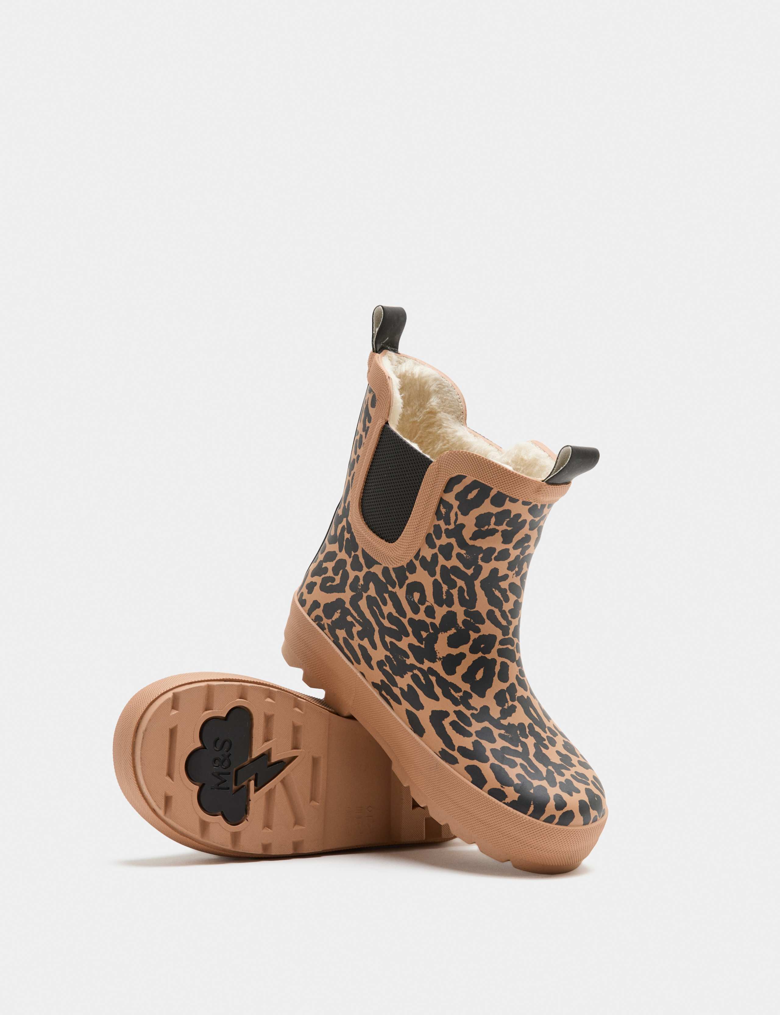 Kids' Leopard Print Wellies (3 Small - 12 Small) 2 of 3