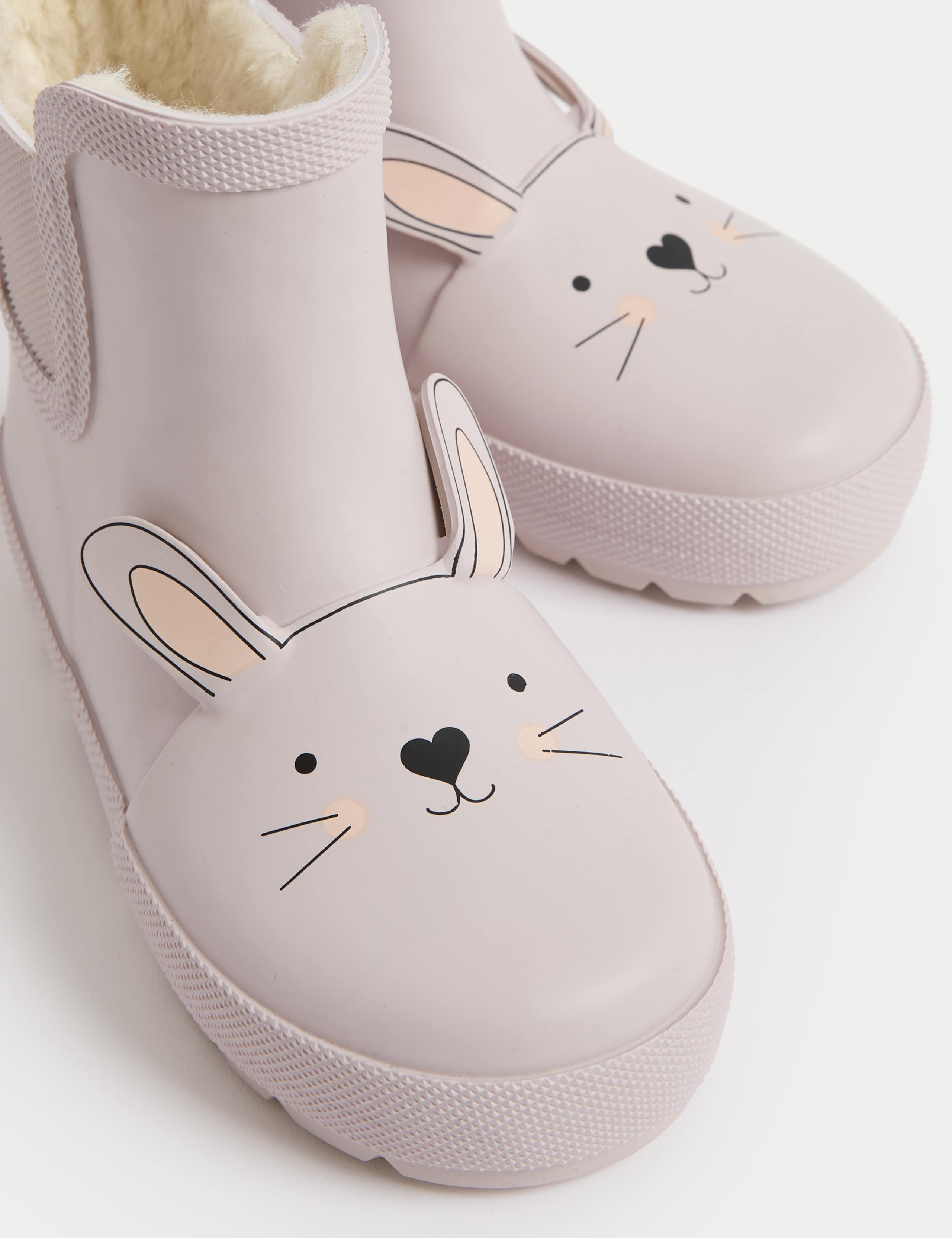 Kids Chelsea Bunny Patterned Wellies (4 Small - 2 Large) 3 of 4