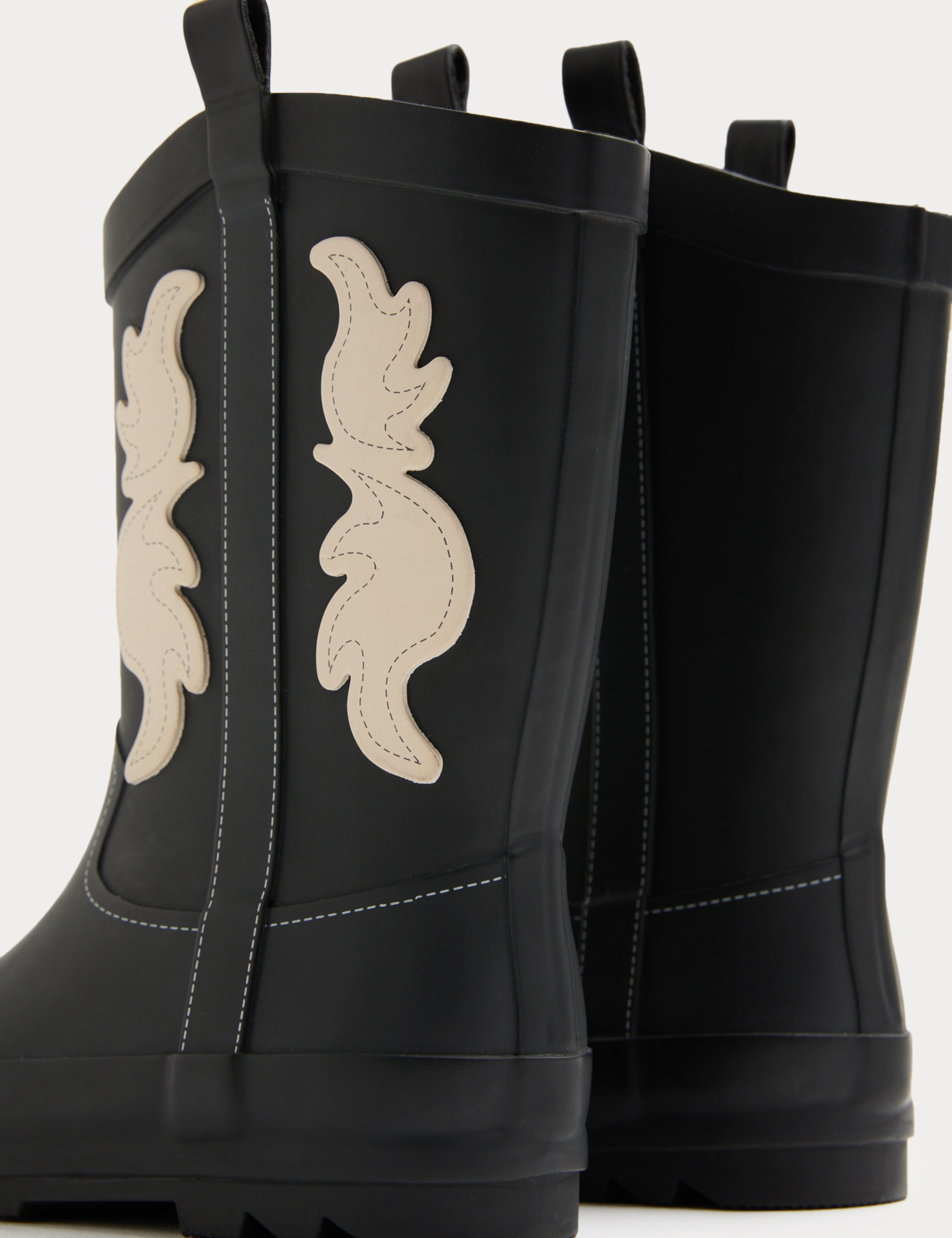 Kids' Western Wellies (4 Small - 2 Large) 2 of 3