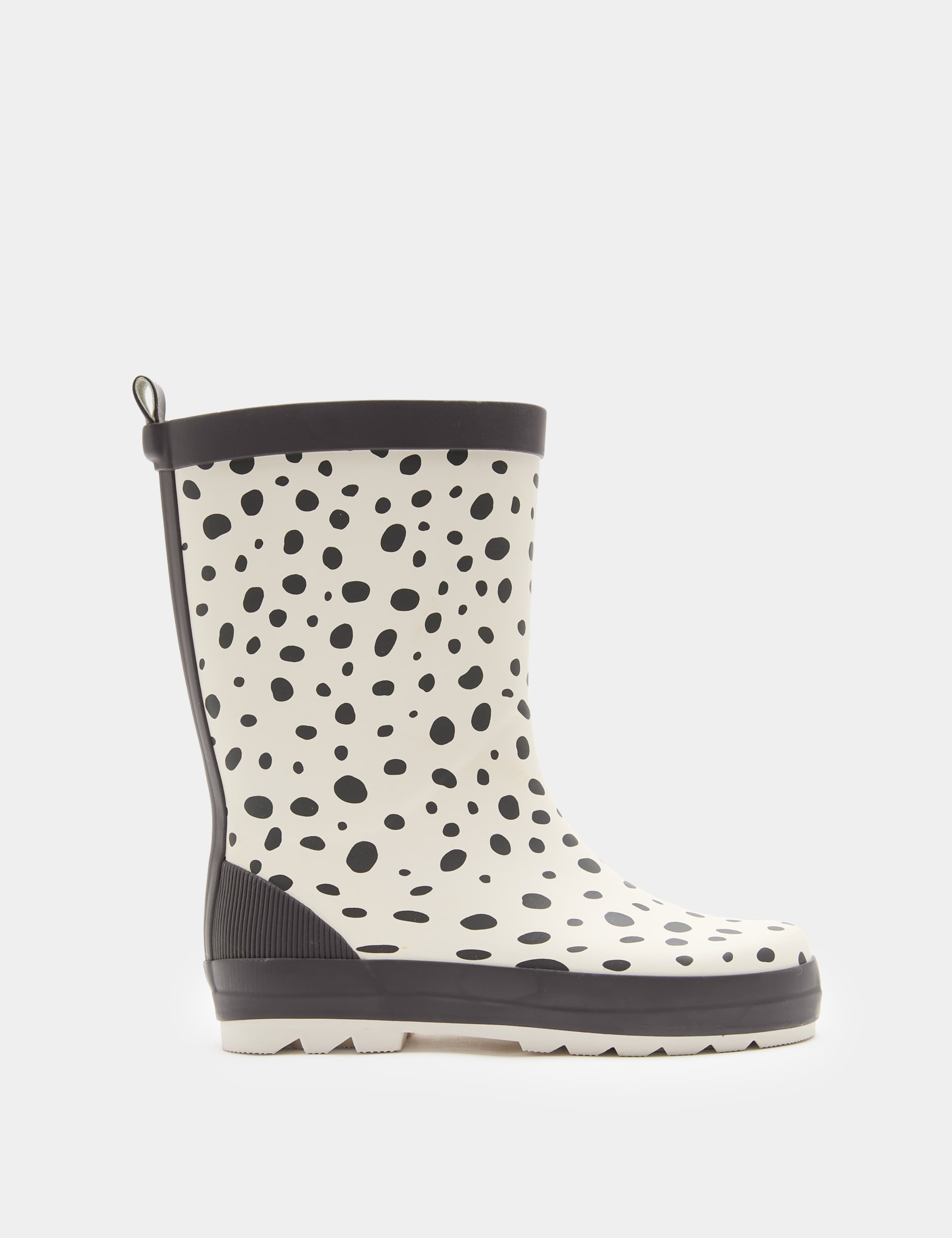Kids' Waterproof Dalmation Wellies (4 Small - 2 Large) 2 of 3