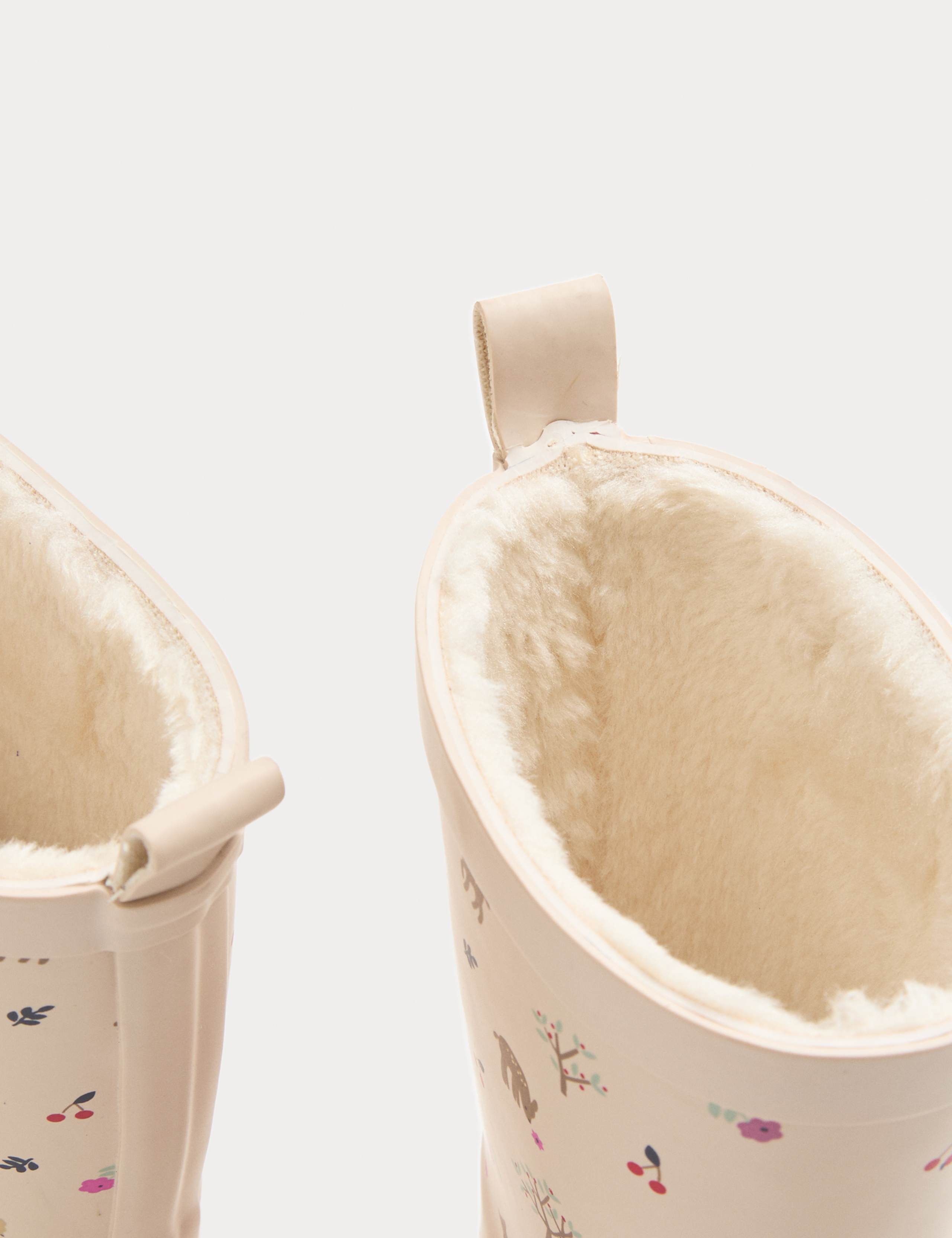 Kids' Woodland Patterned Wellies (4 Small - 2 Large) 3 of 3