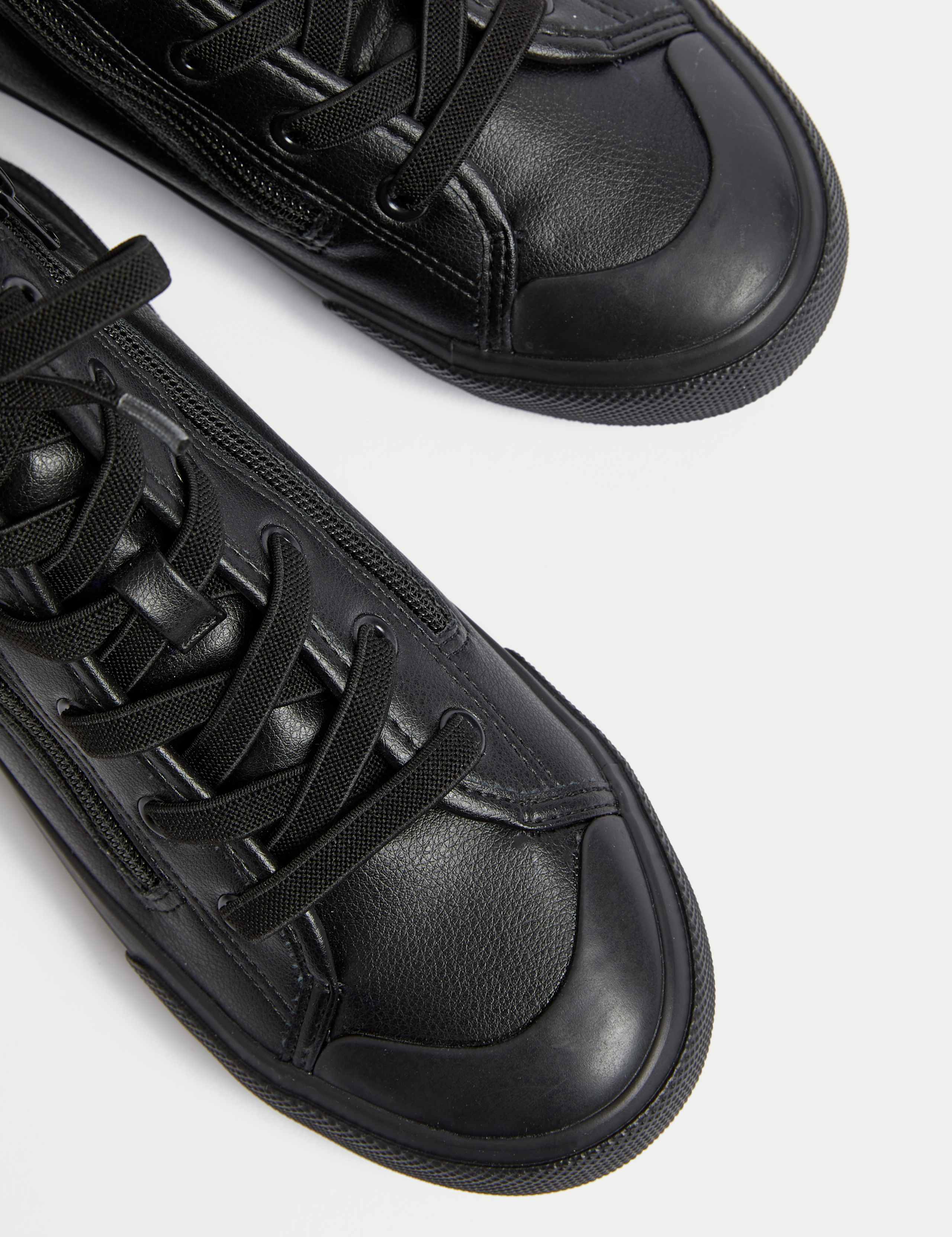 Kids' Freshfeet™ Zip High Tops (4 Small - 7 Large) 3 of 4