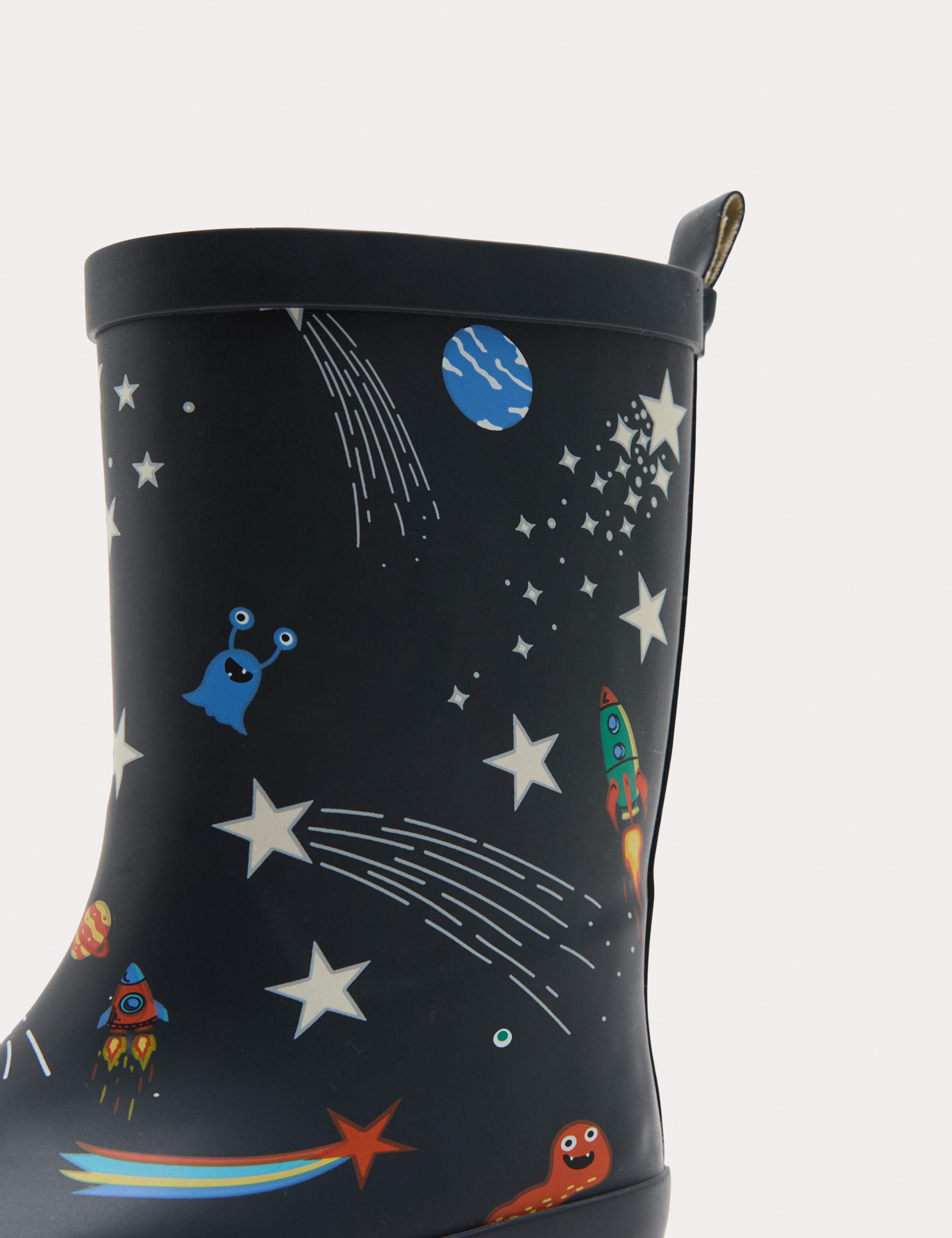 Kids' Space Patterned Wellies (4 Small - 2 Large) 4 of 4