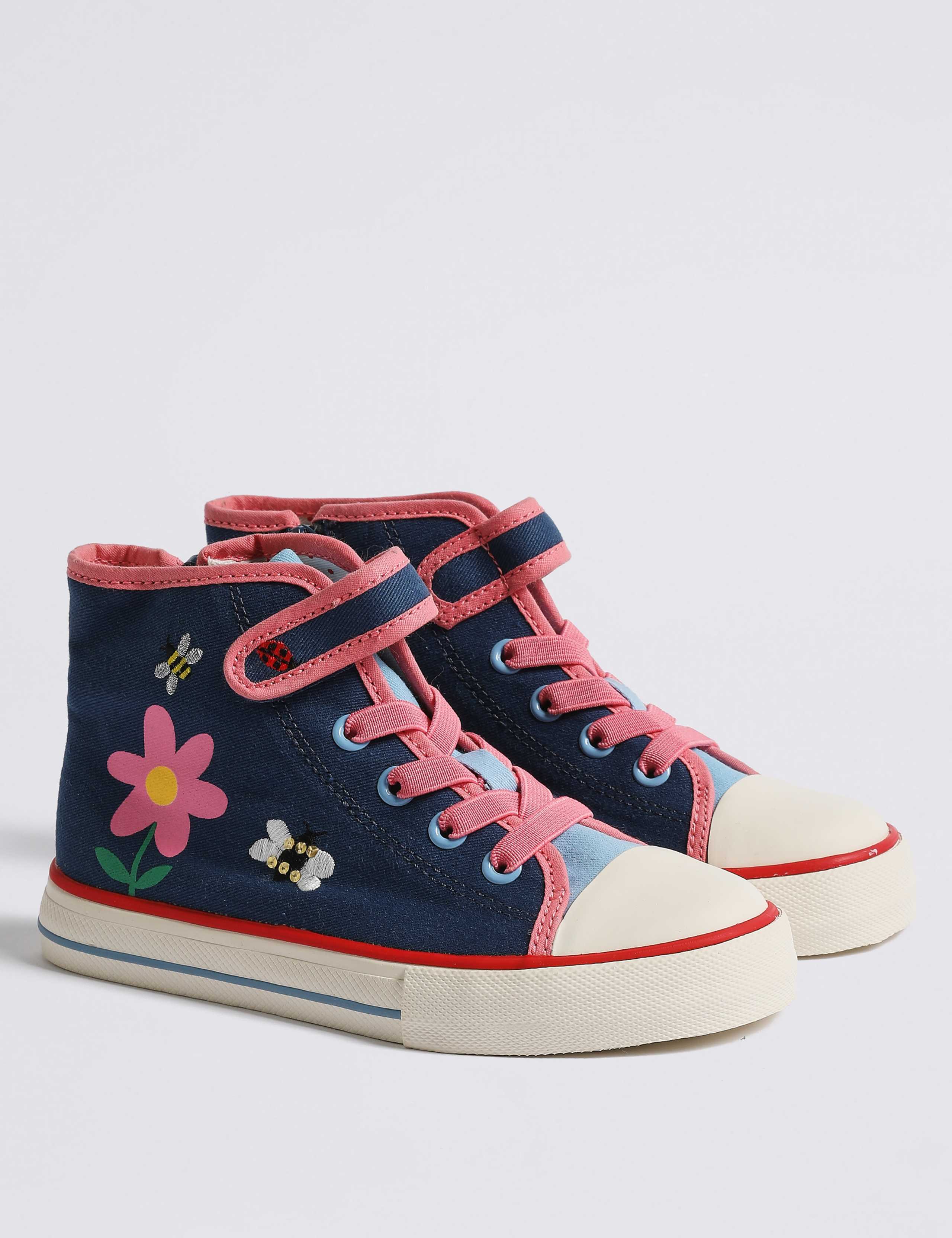 Kids’ High Top Trainers (5 Small - 12 Small) 1 of 5