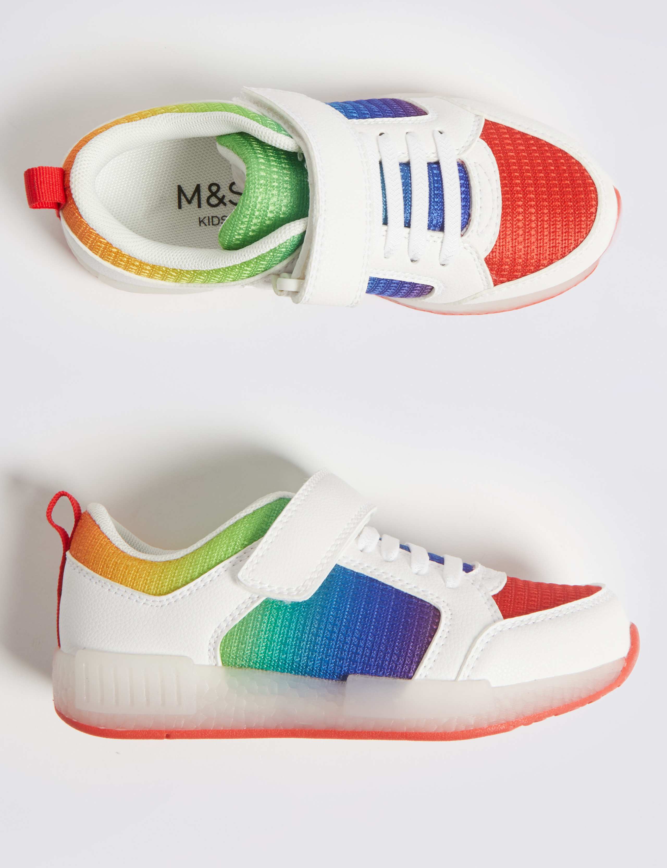 Kids’ Light Up Trainers (5 Small - 12 Small) 2 of 5