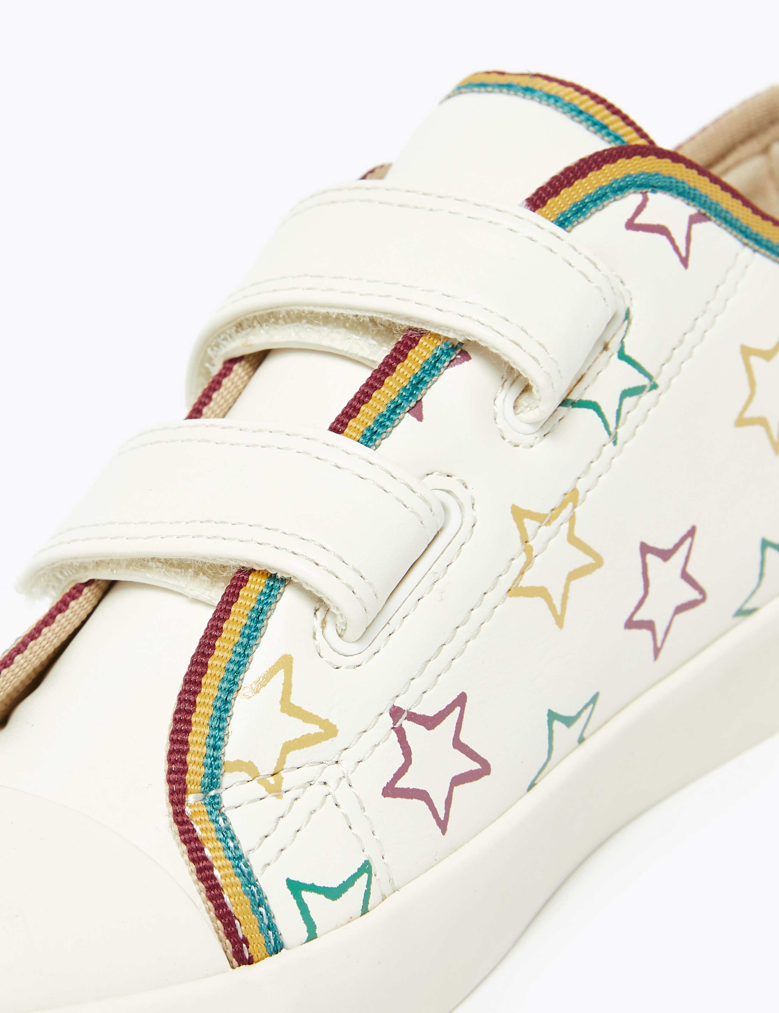 Kids' Lightning Bolt Design Riptape Trainers (5 Small - 12 Small) 3 of 3