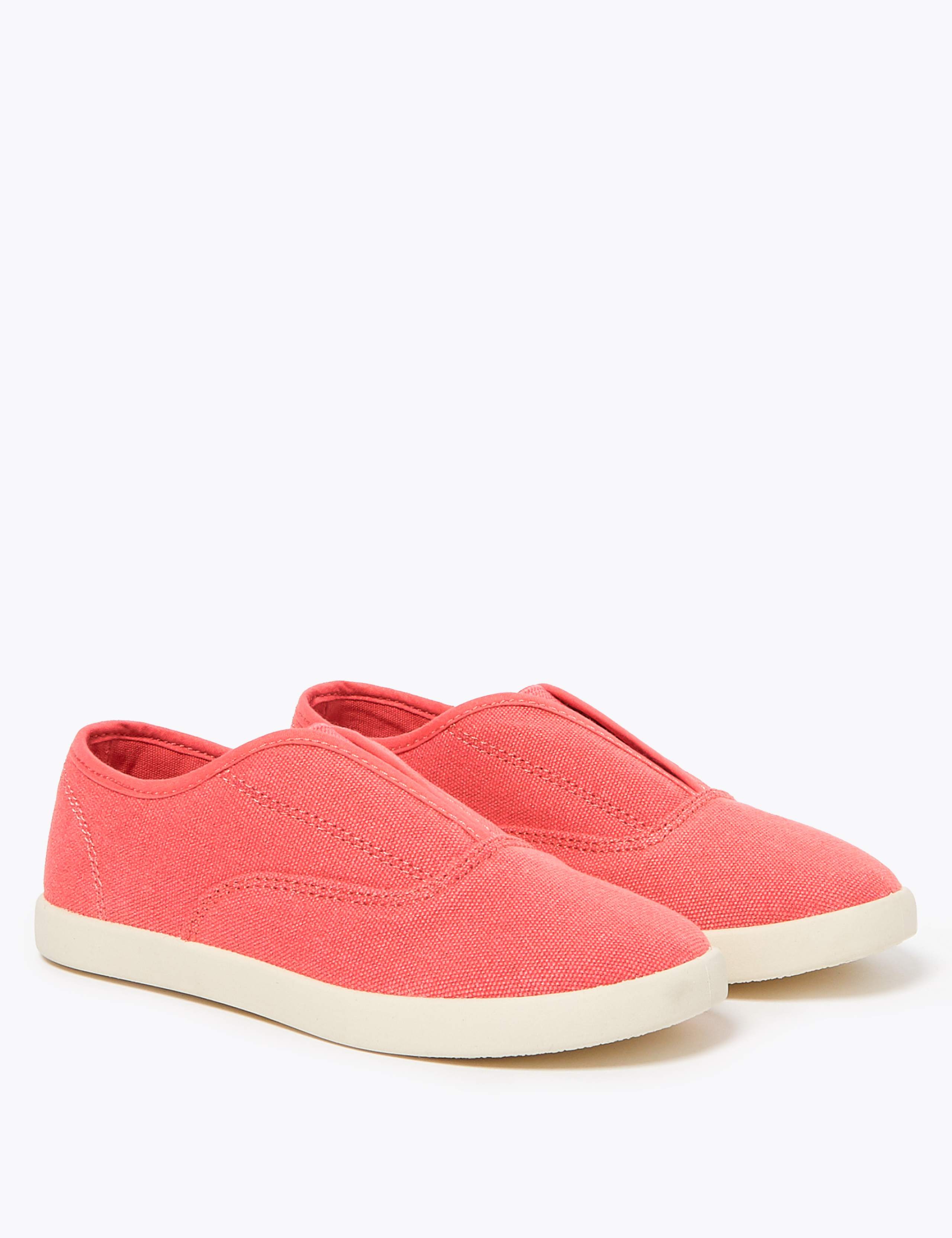 Kids' Slip-On Plimsolls (5 Small - 12 Small) 1 of 5