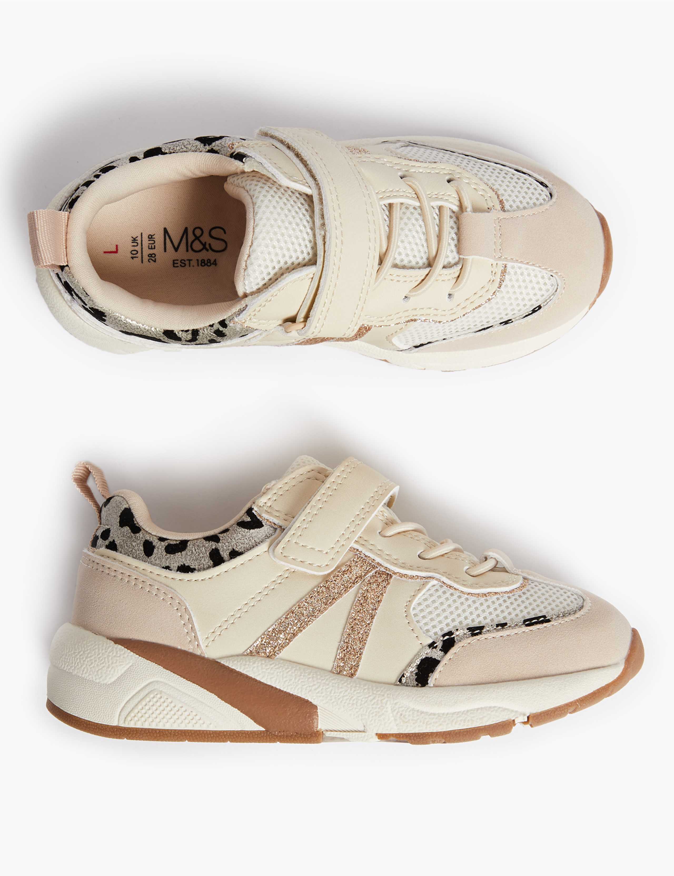 Kids' Freshfeet™ Riptape Chunky Trainers (5 Small - 12 Small) 2 of 5