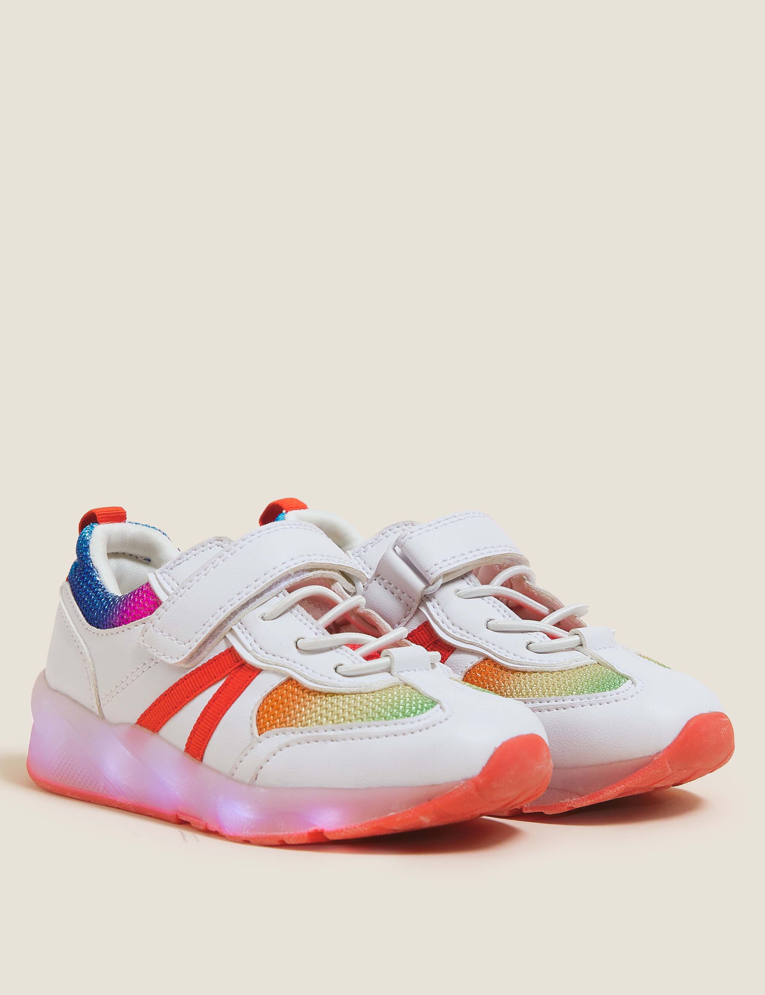 Kids' Freshfeet™ Light-up Trainers (5 Small - 12 Small) 1 of 6
