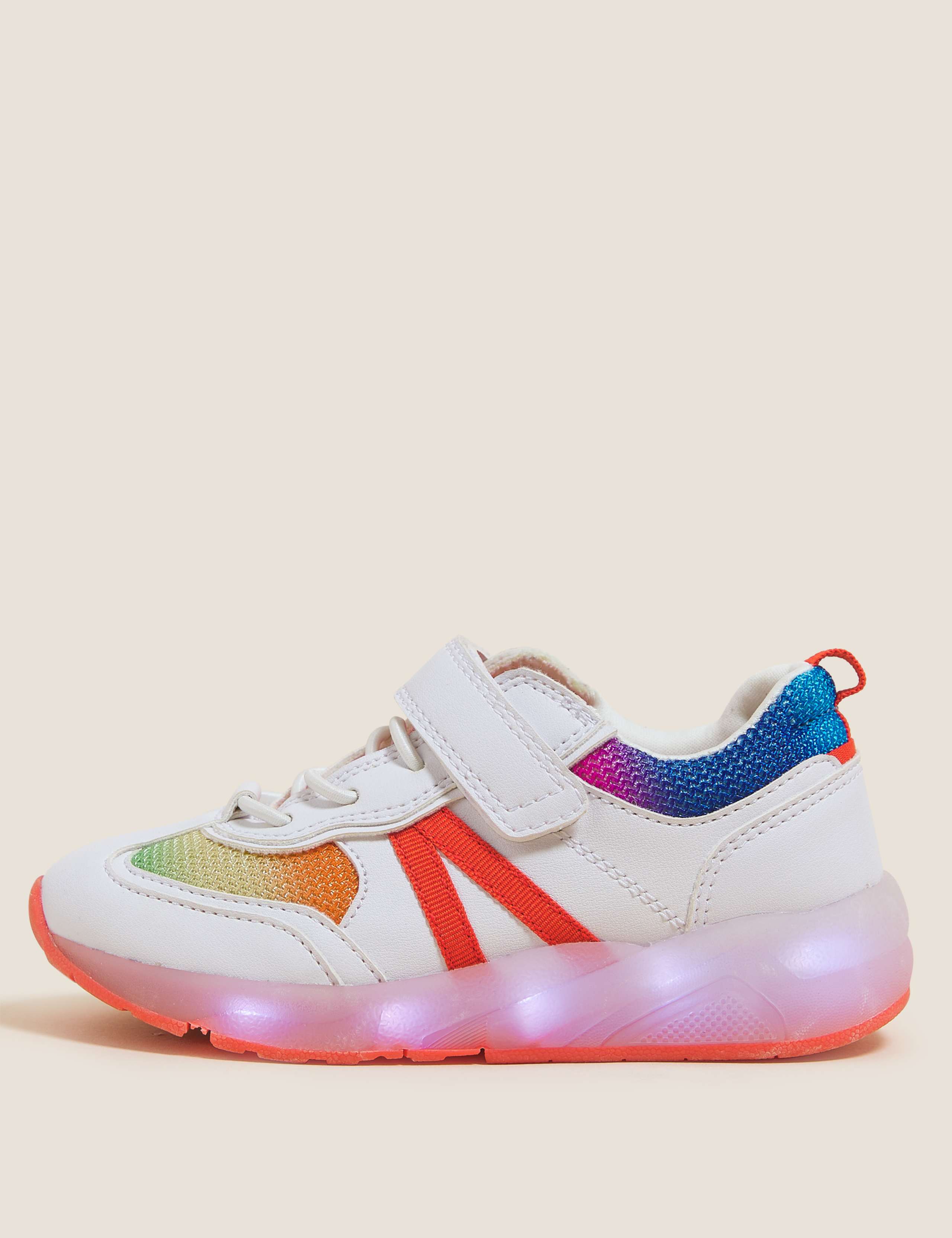 Kids' Freshfeet™ Light-up Trainers (5 Small - 12 Small) 6 of 6