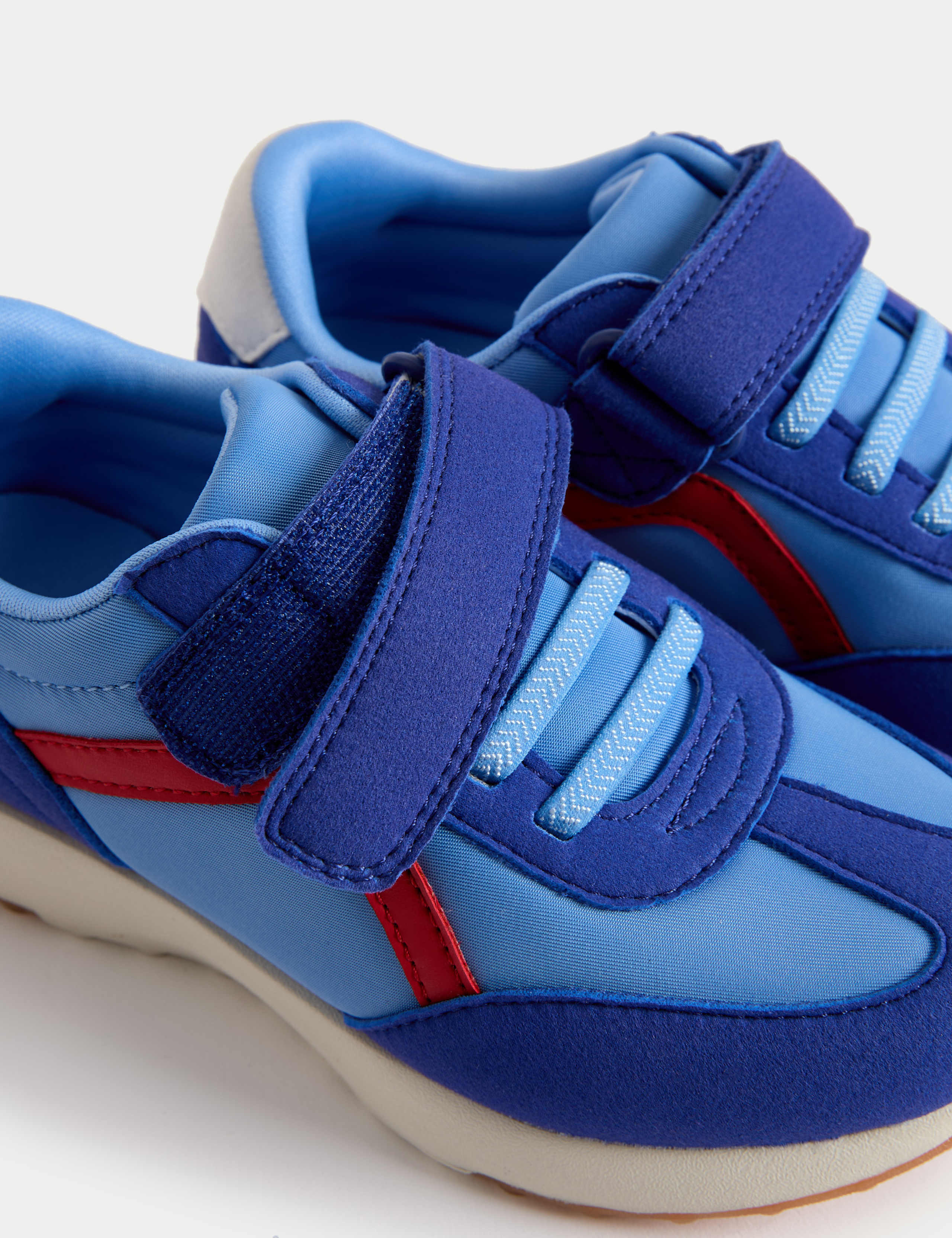 Kids' Colour Block Riptape Trainers (4 Small - 2 Large) 3 of 4